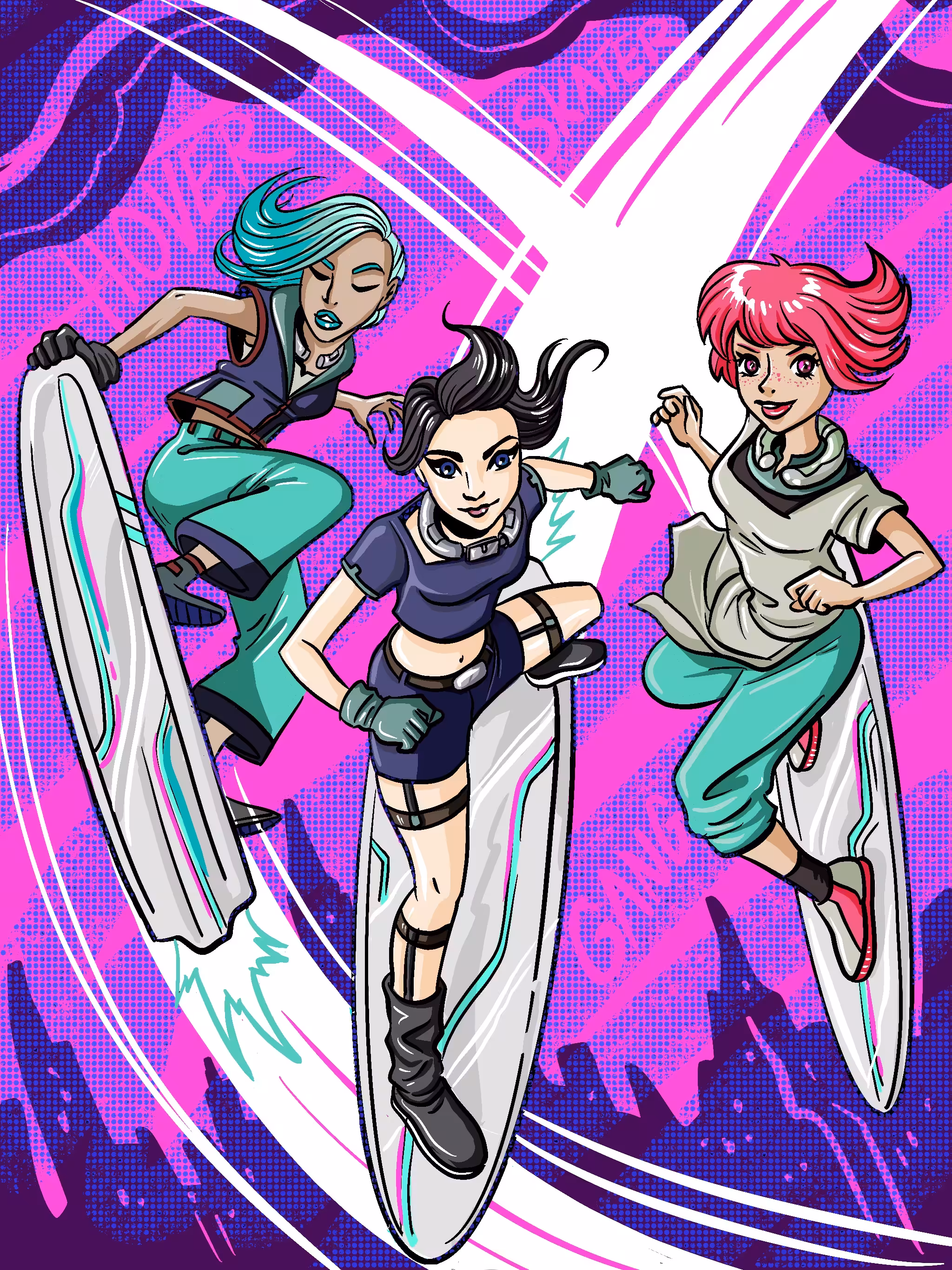 VESSELS Hover Skater Gang tribute