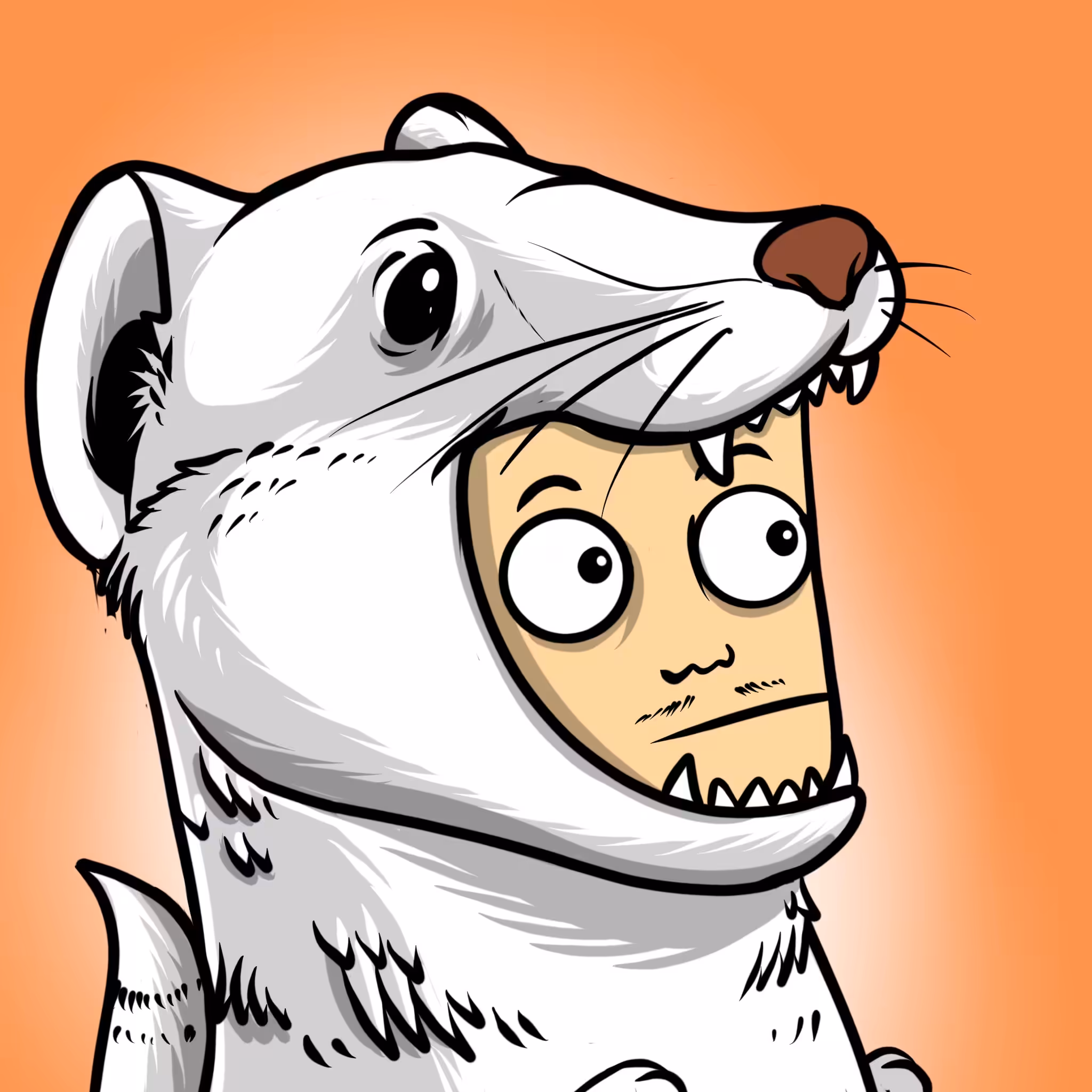 Stoat beast doll