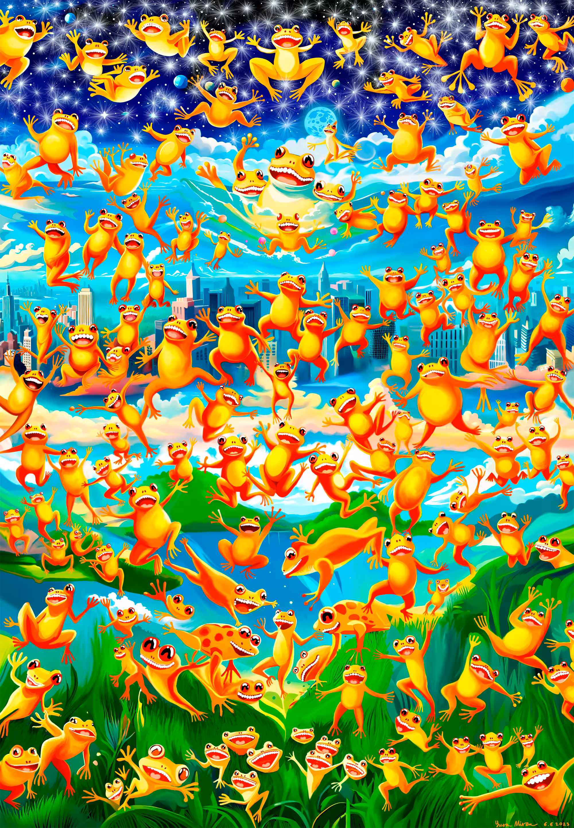 Frog Rain #10/10