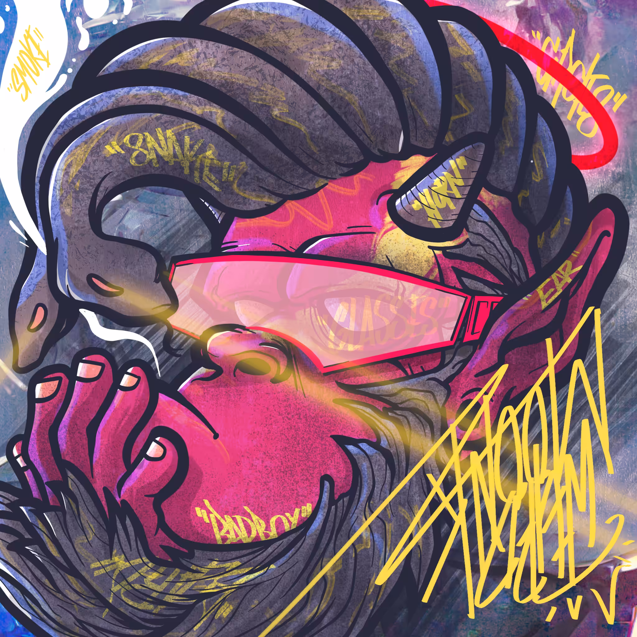 weird moonk