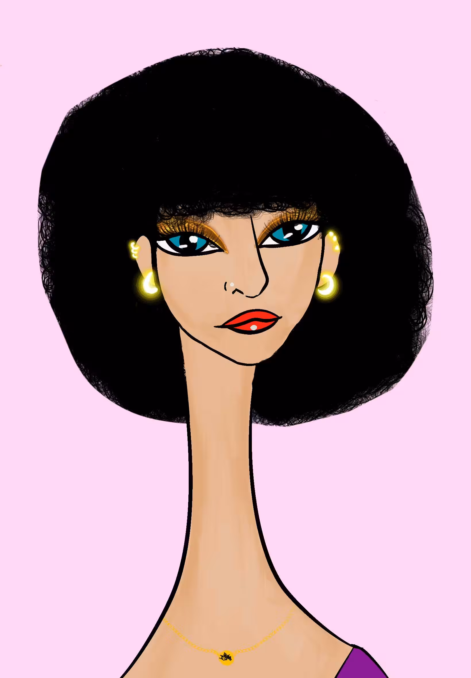 Long Neckie Ladies: Long Neckie Lady #1101
