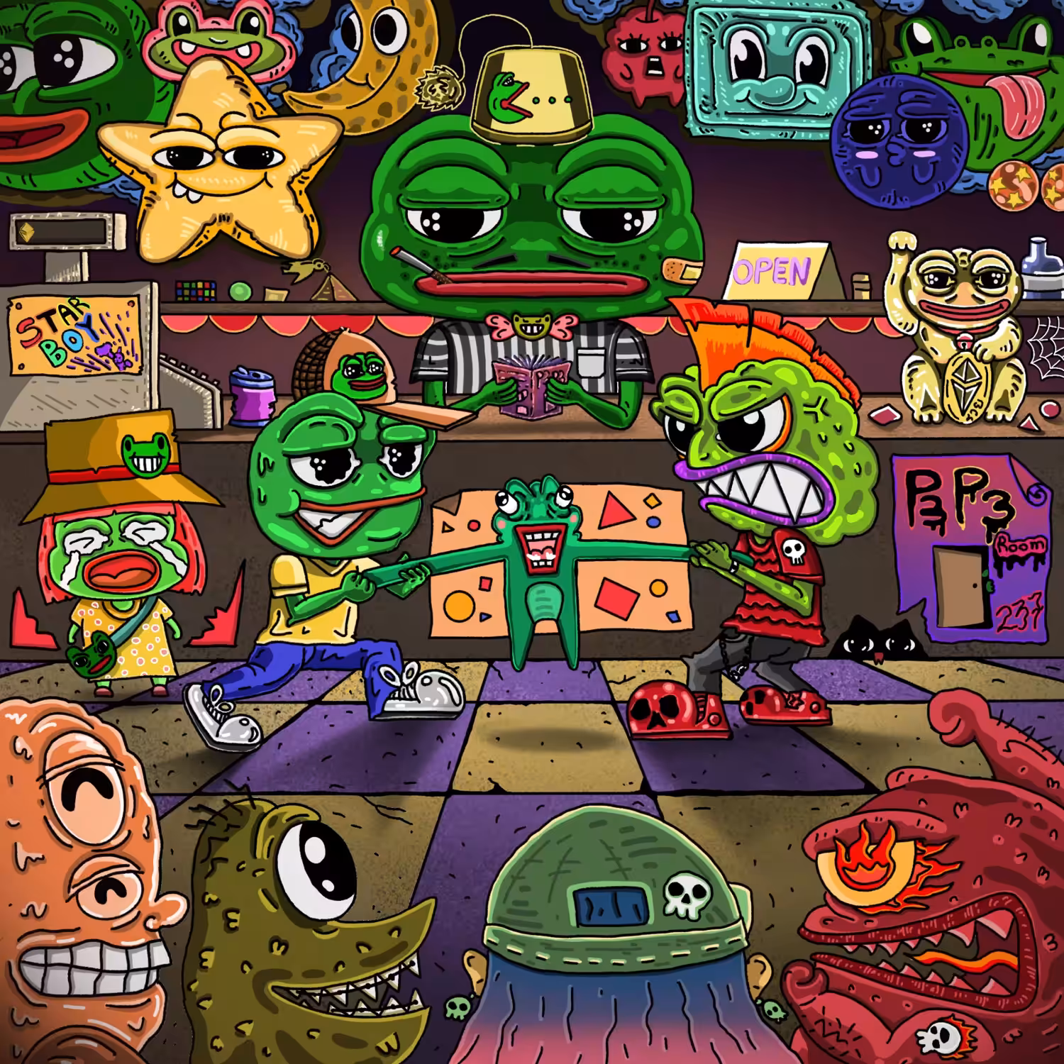 P3P3 AHHHH!🐸💥😱