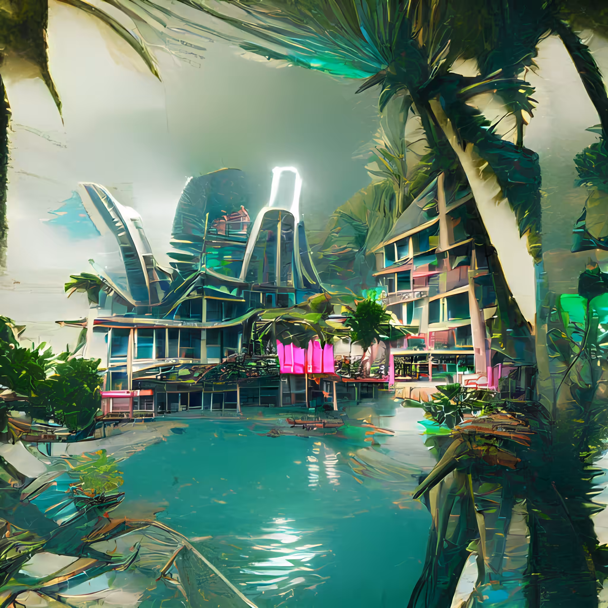 Tropical Resort #04