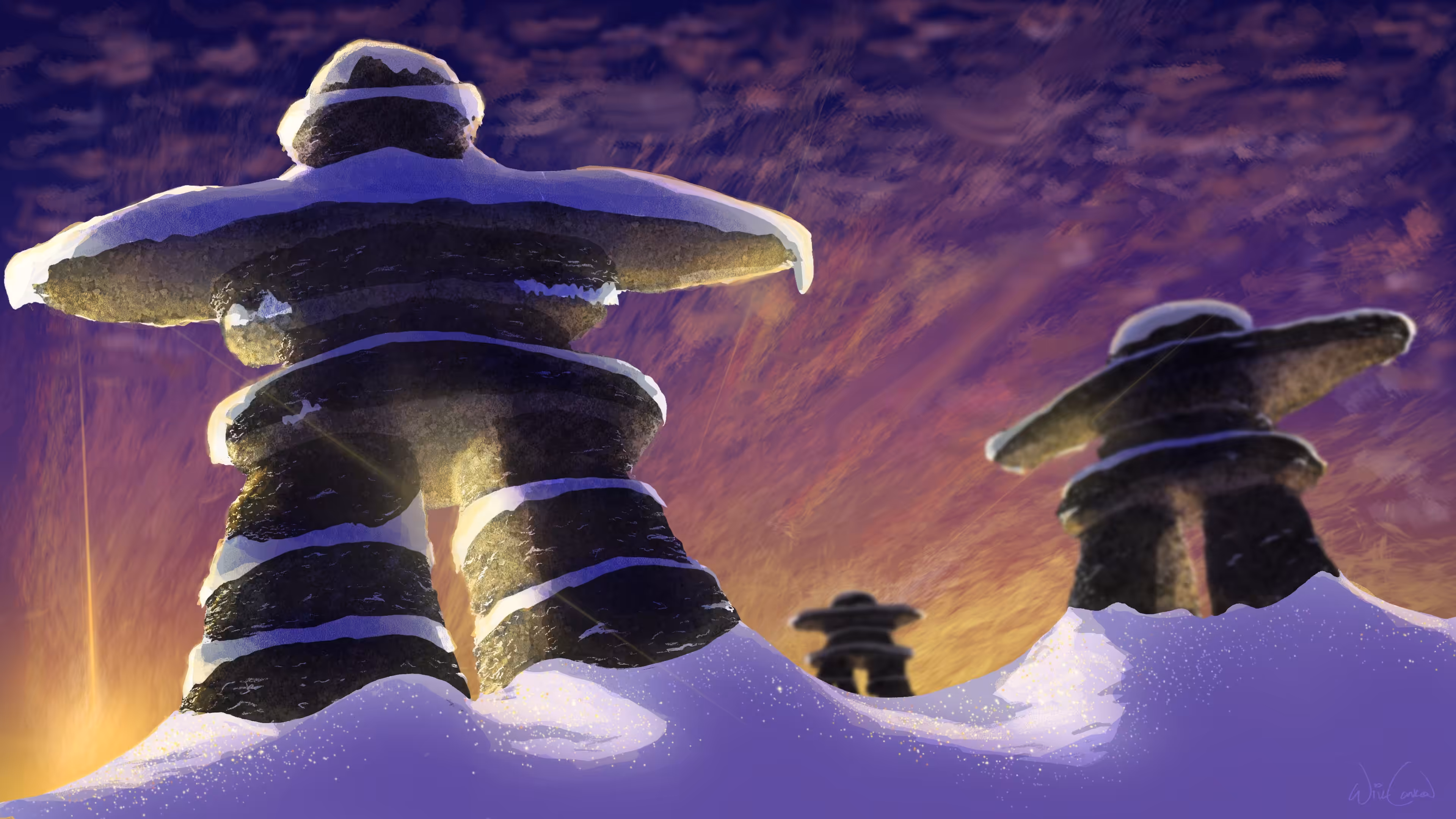 Inukshuks