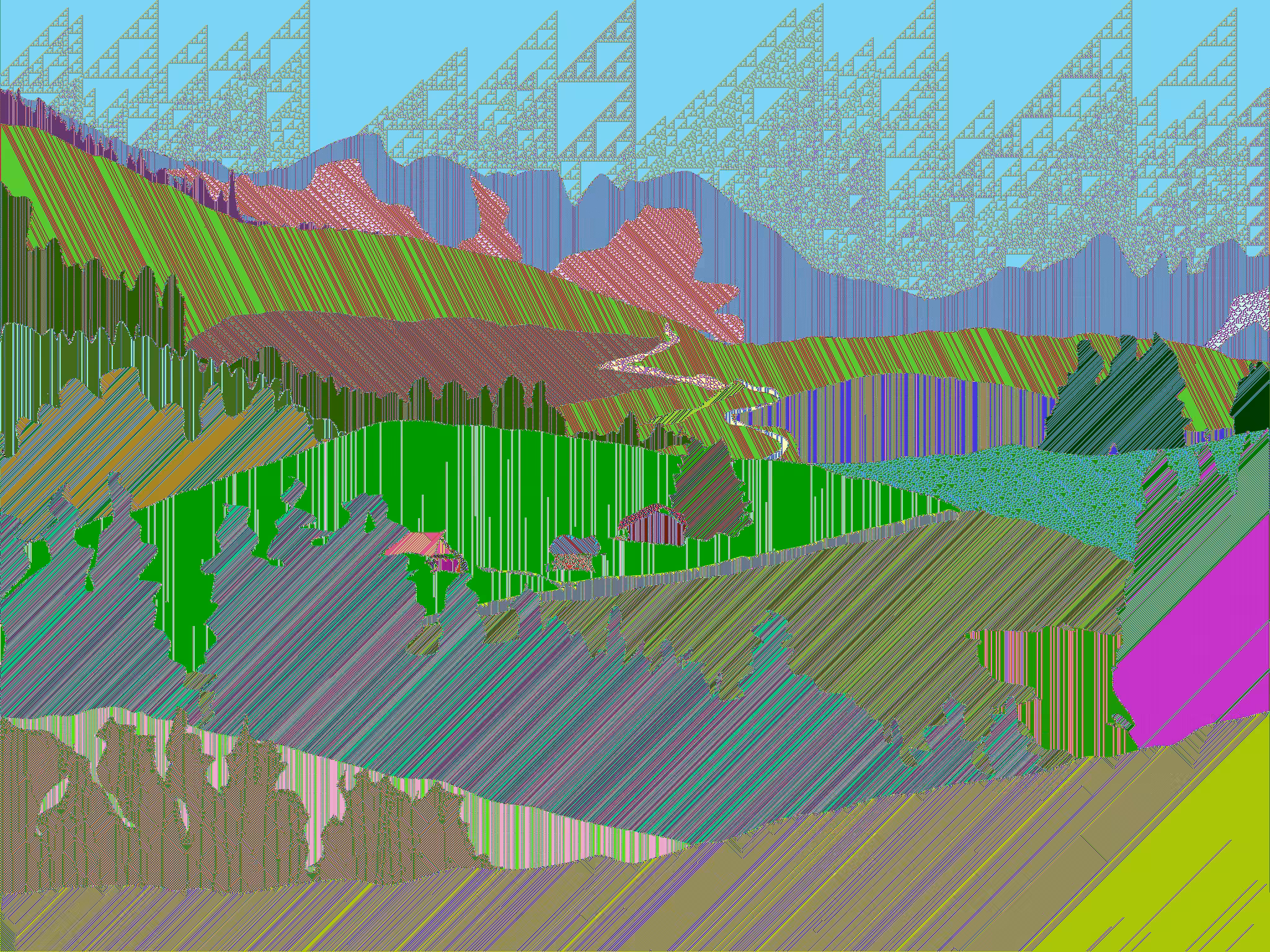 Hilly AutomataLand #2