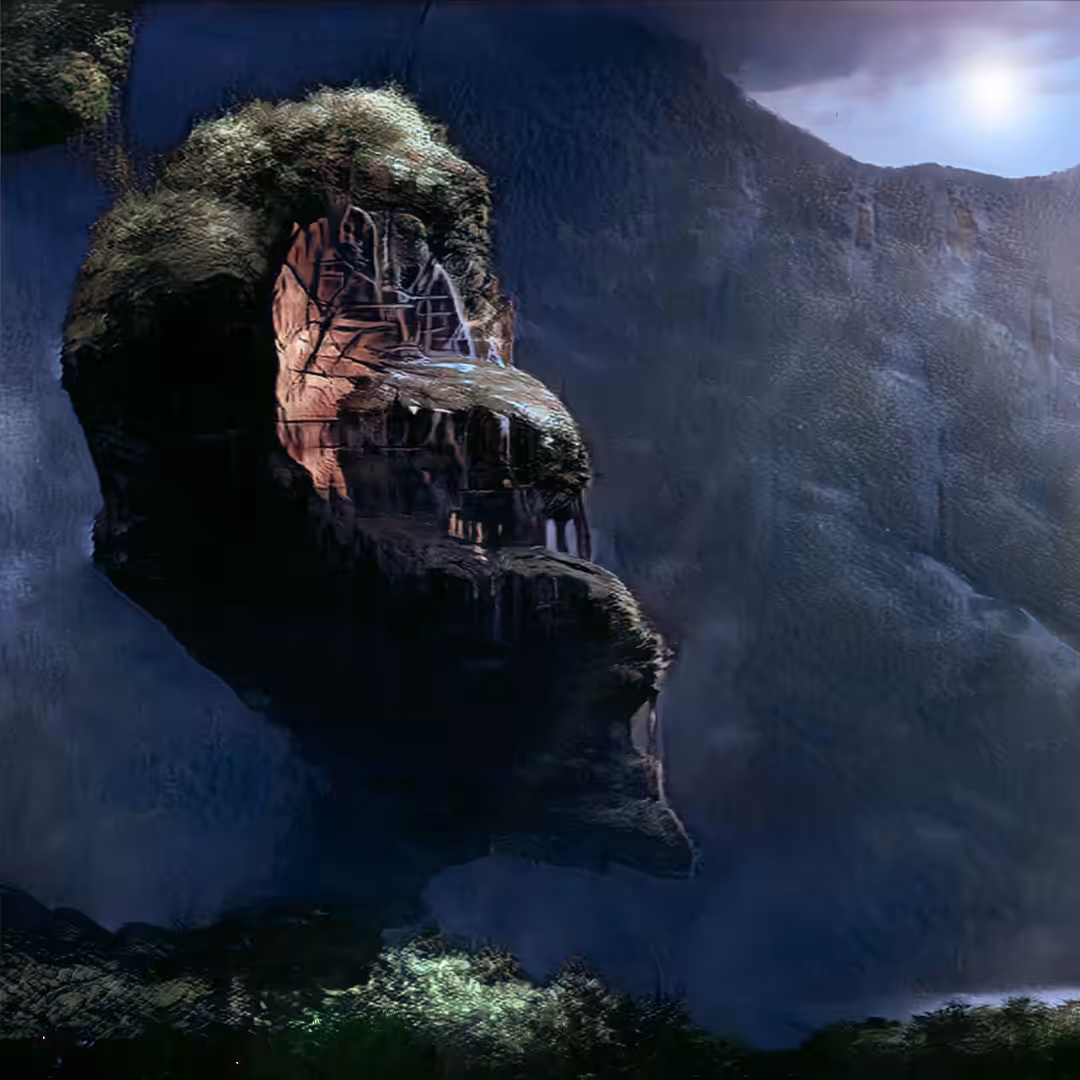 Forgotten Valley - Animated Generative Art & Music