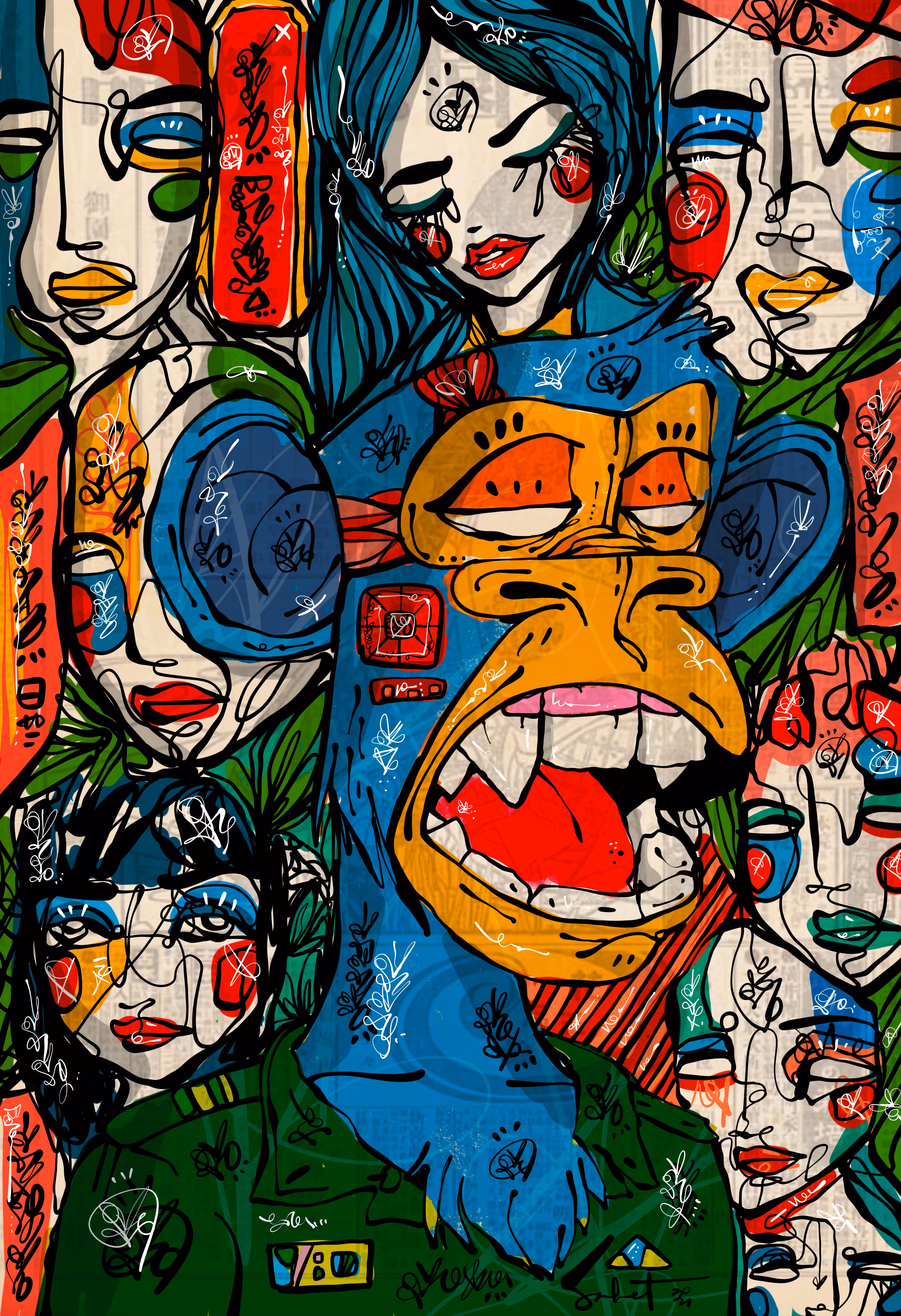 Ape Wonder 2021 Sabet x Bored Apes Yacht Club (BAYC)