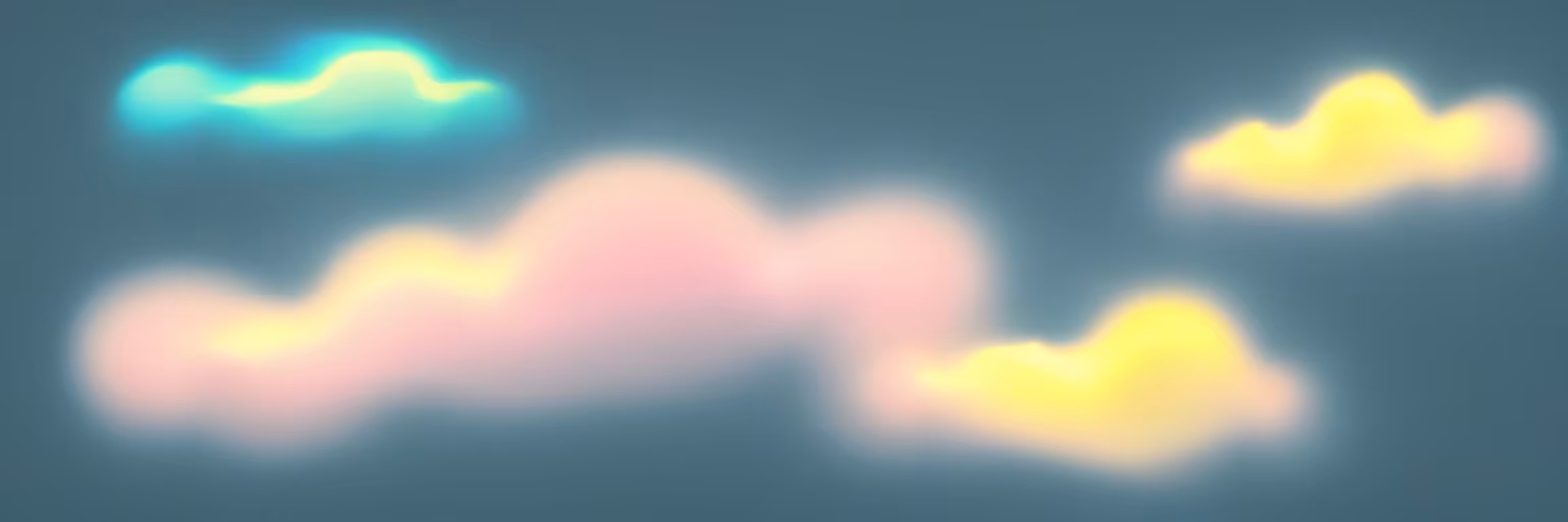 ☁︎ clouds ☁︎ in wide space