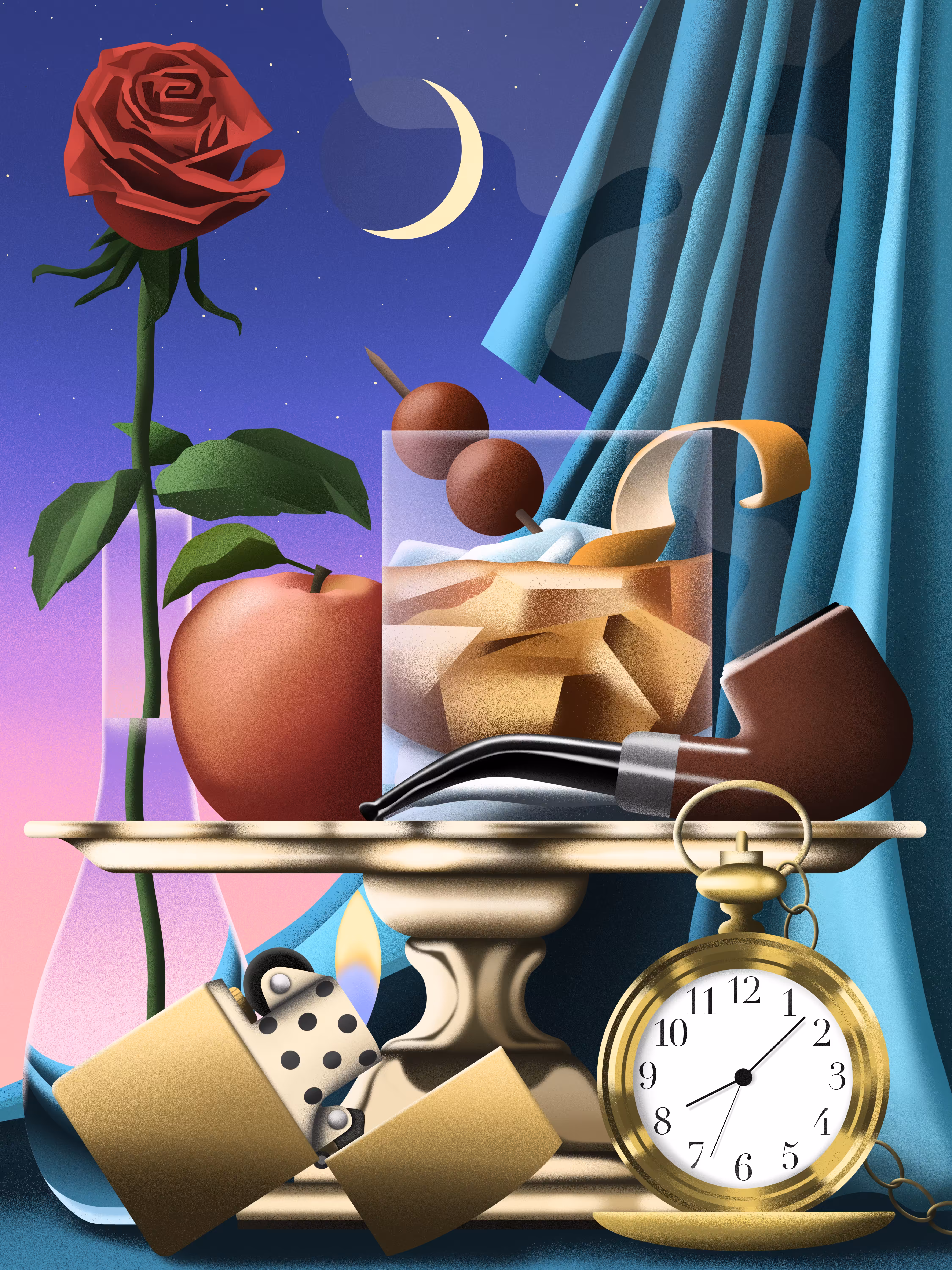 Still Life with Pipe