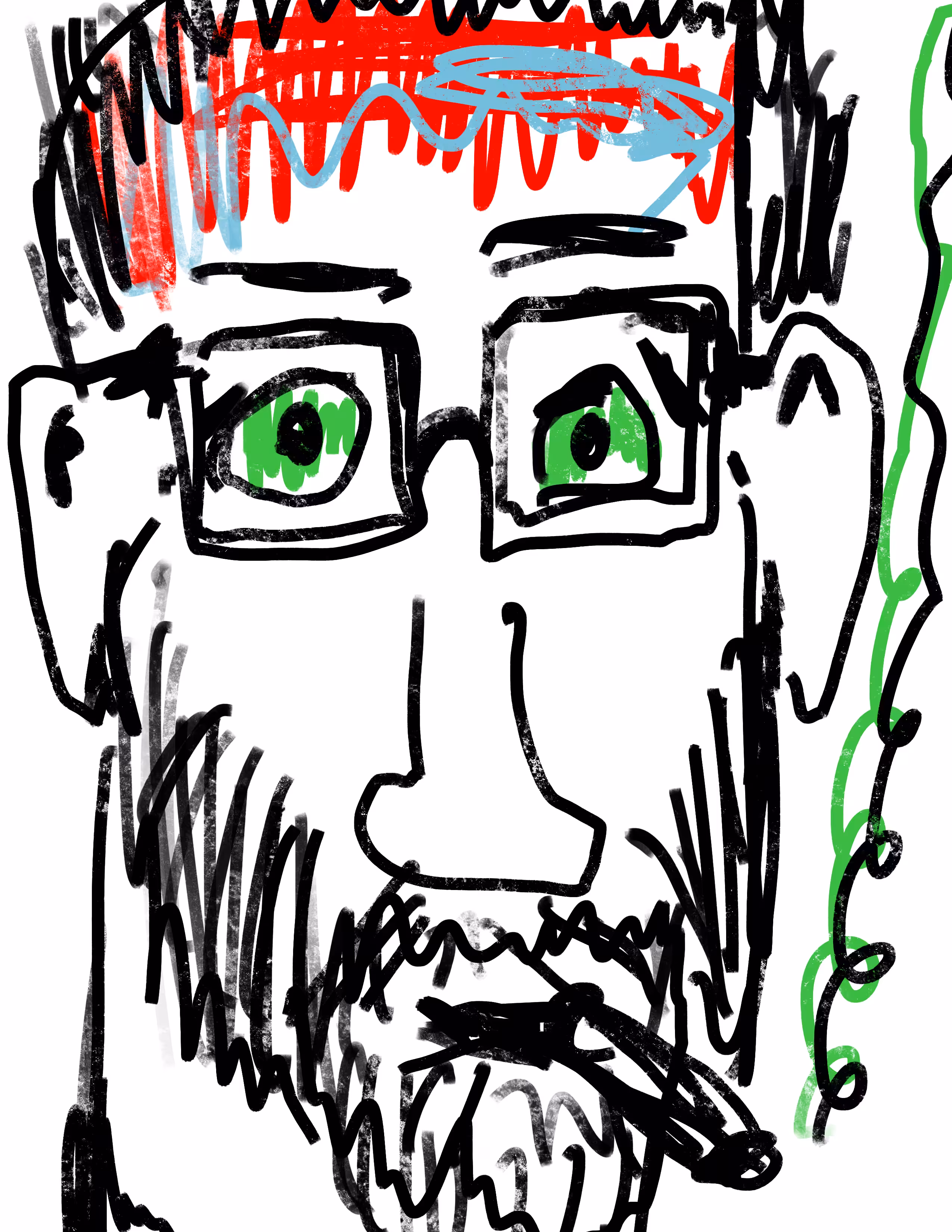 Stoner self portrait 8