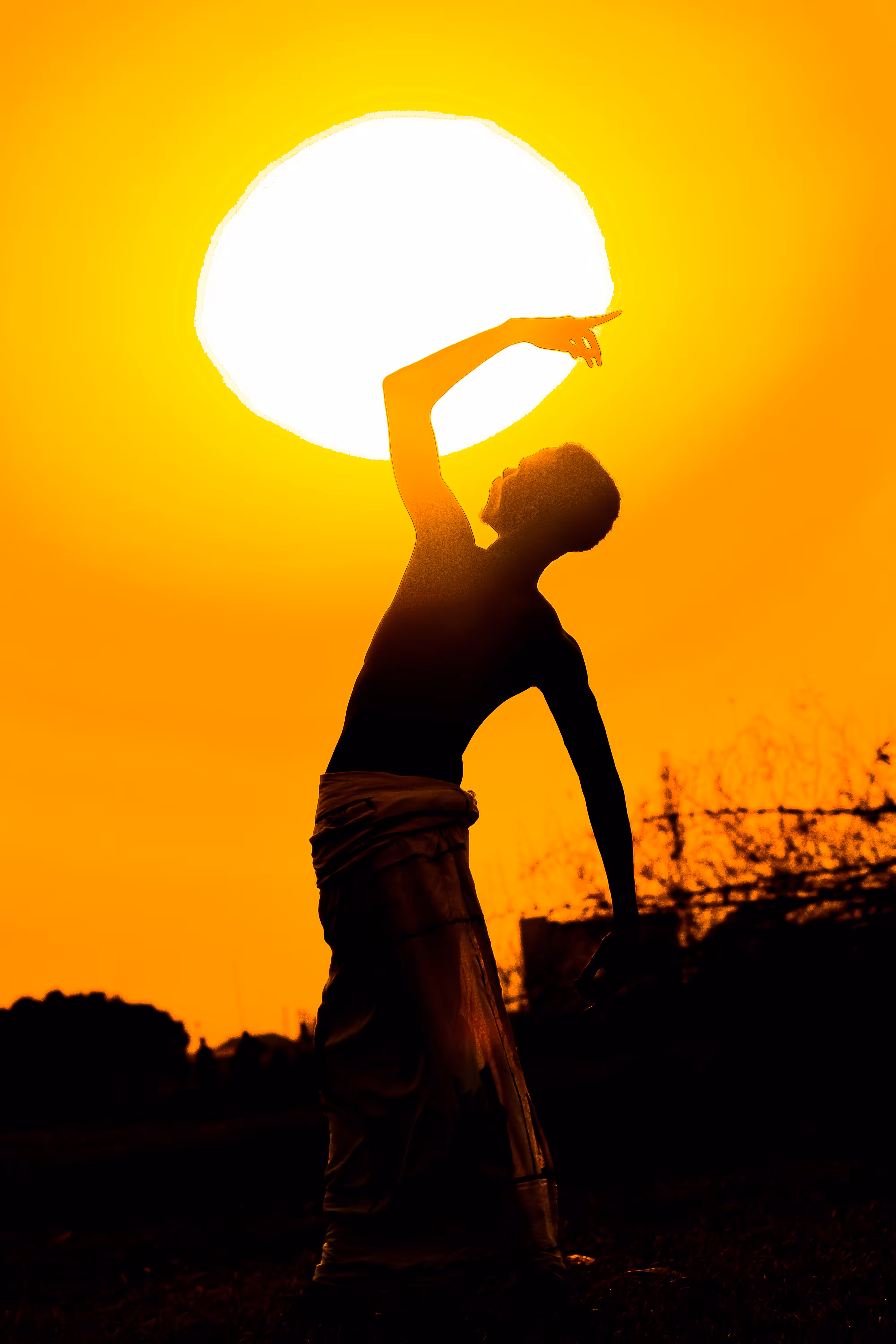  "Sunset's Serenade: A Symphony of Inner Peace"