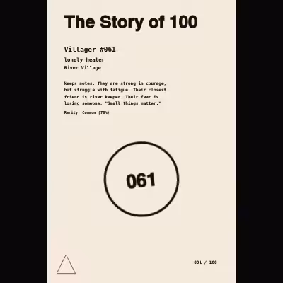 The Story of 100 #1