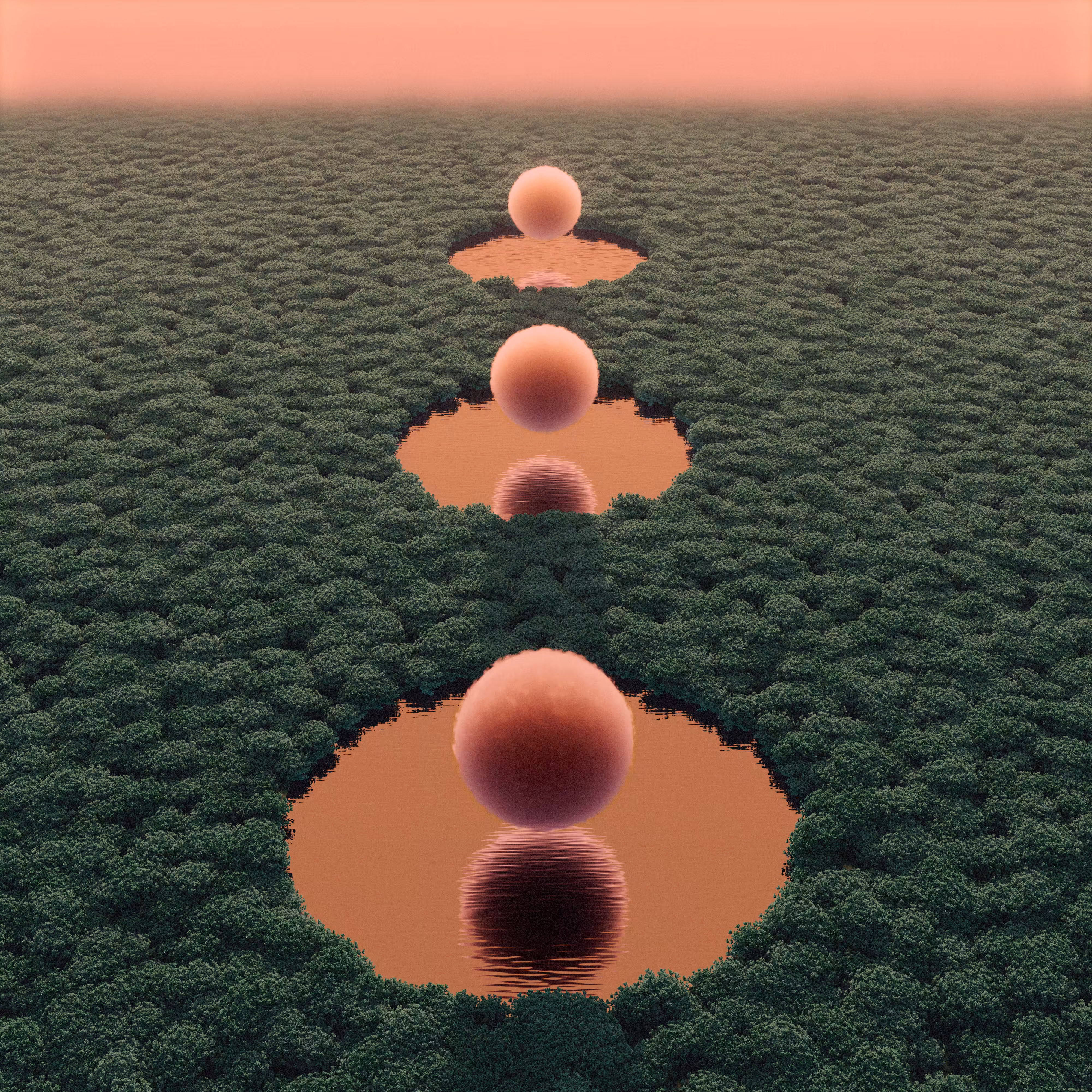 Sunset Spheres #5/10