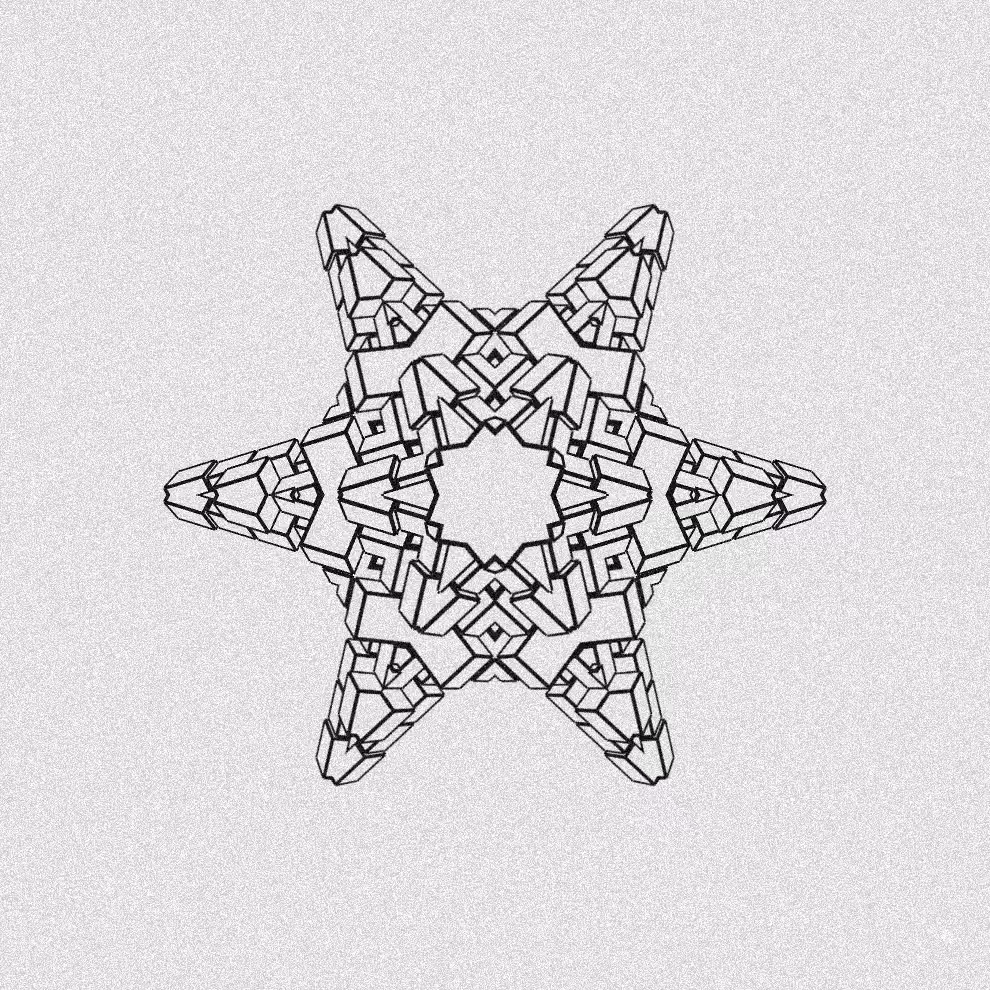 Monochrome Kaleido #328