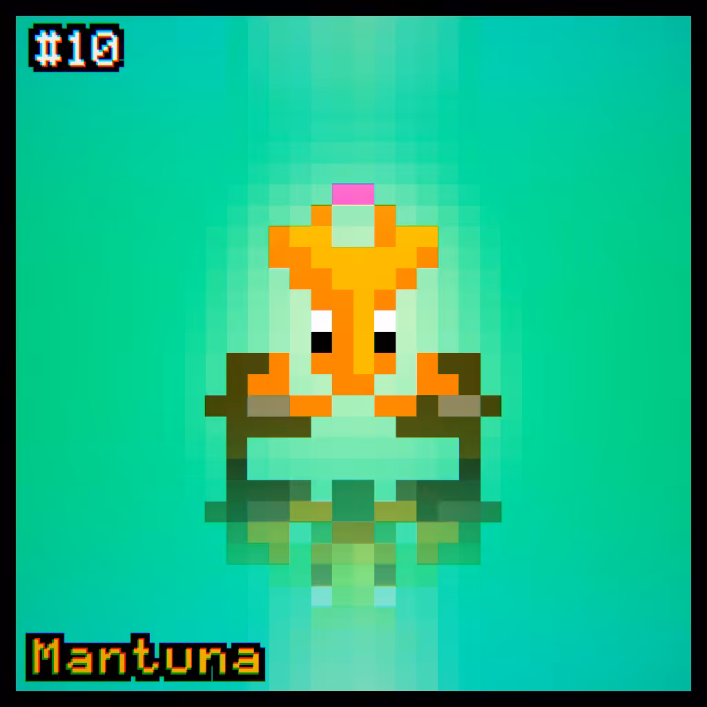 CryptoPixies #10 Mantuna