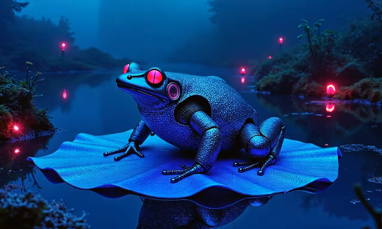 Mechanical frog