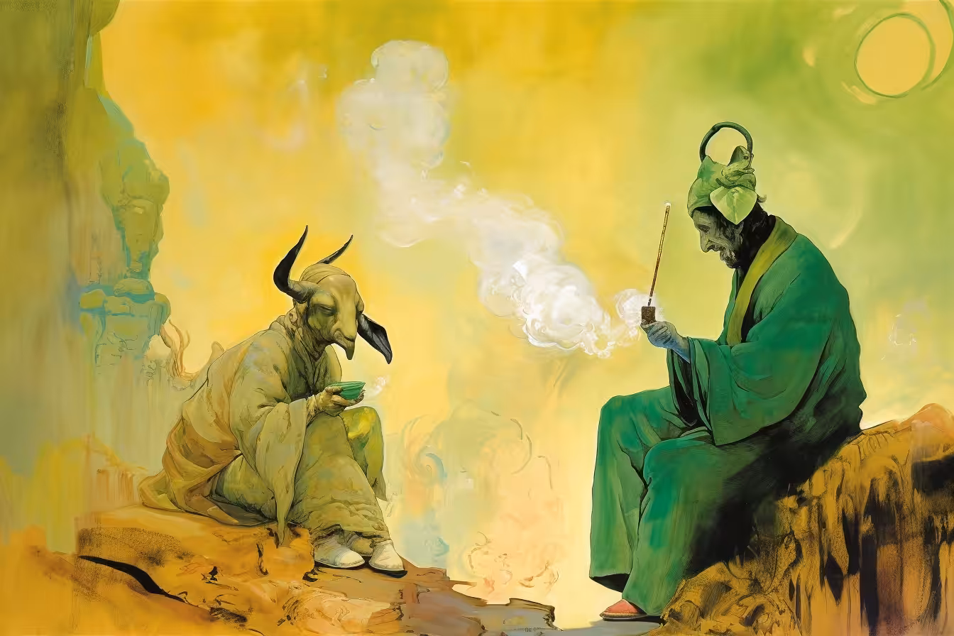 The Wizard's Ethical Dilemma in Absinthe Tides