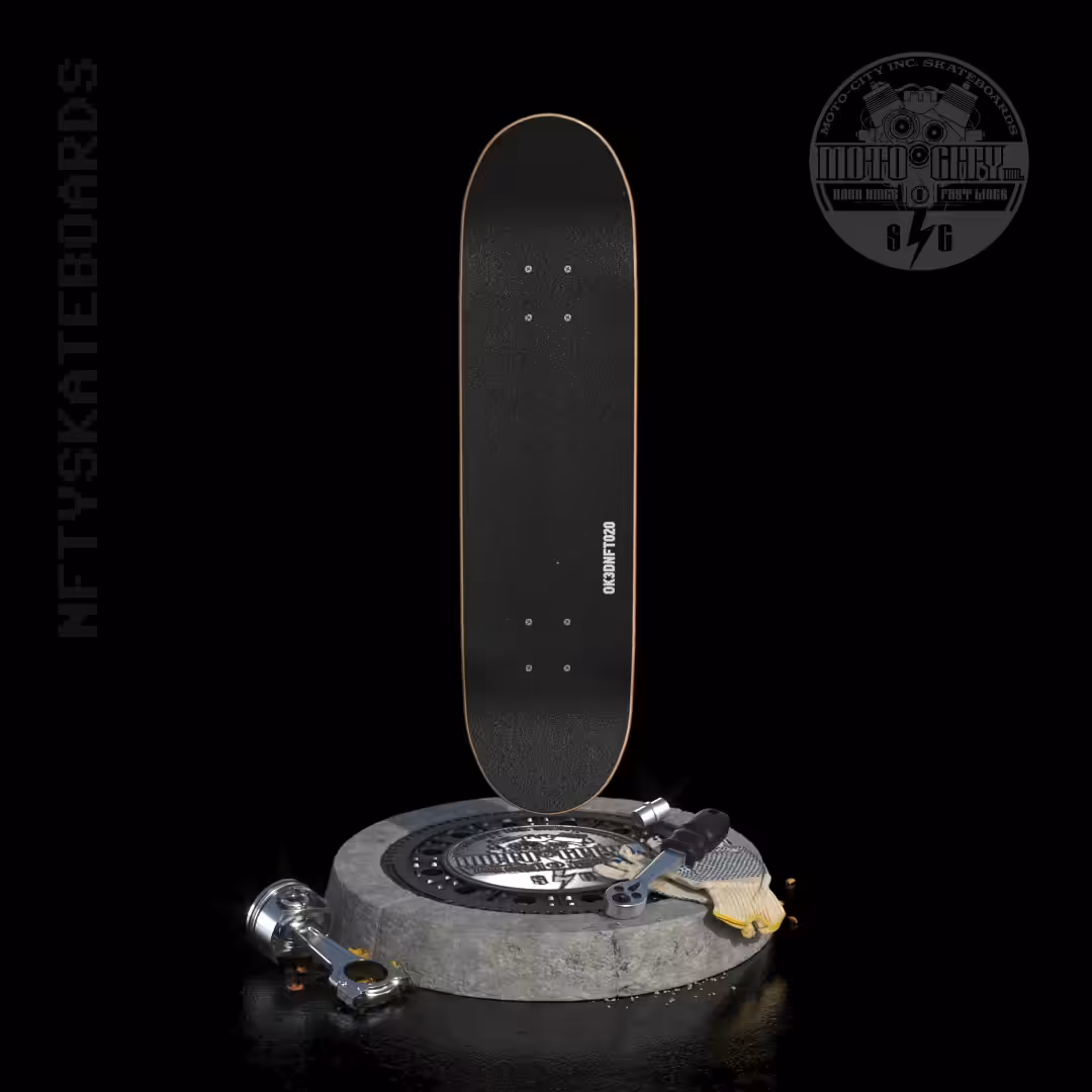 nftyskateboards NFT#020 - Motocity "RAM"