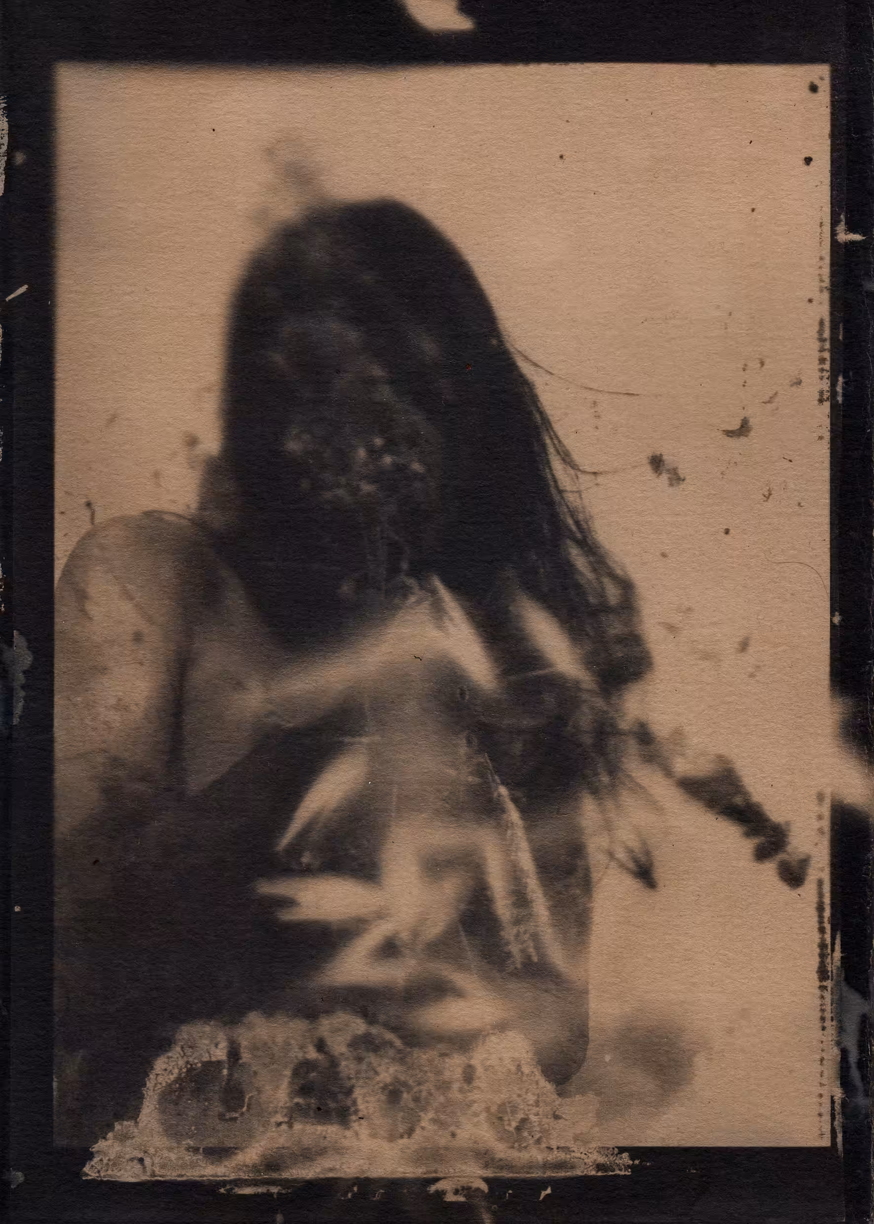 Grief III cyanotype edition