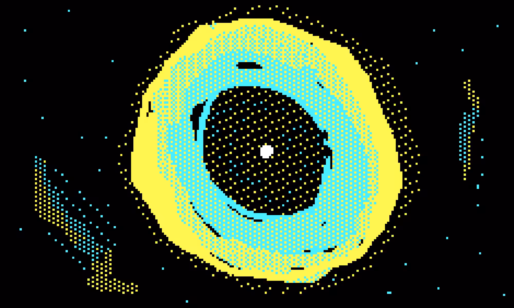 Planet Pixel Little Ghost Nebula 