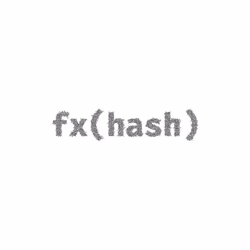 FXHASH Logo with Features #133