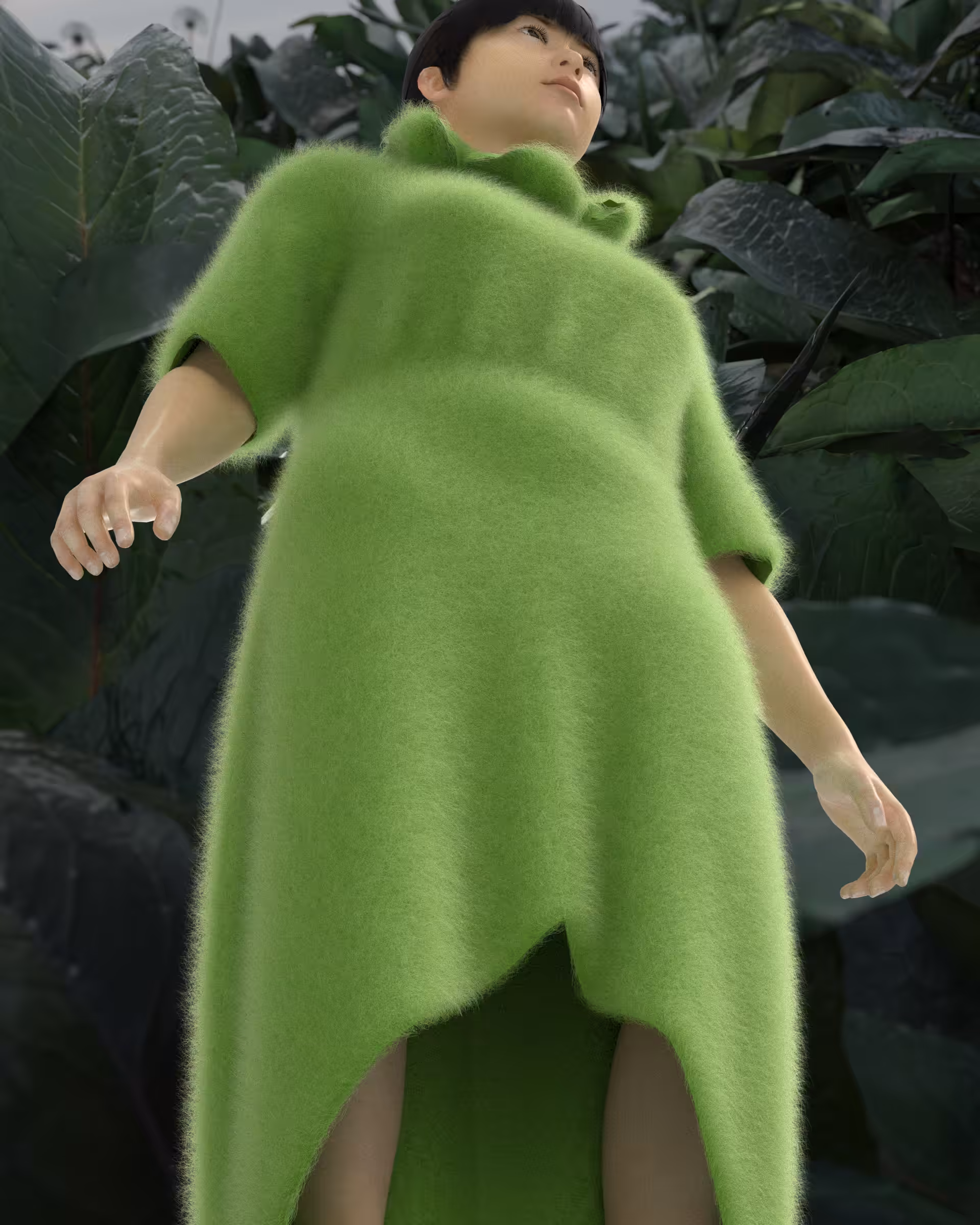 Le Green Dress