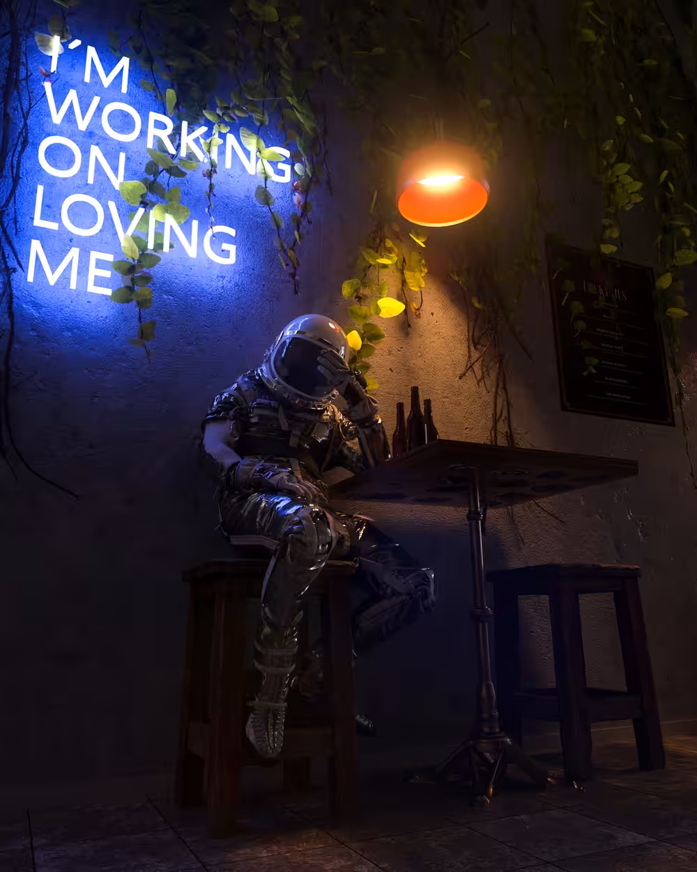 I´M WORKING ON LOVING ME