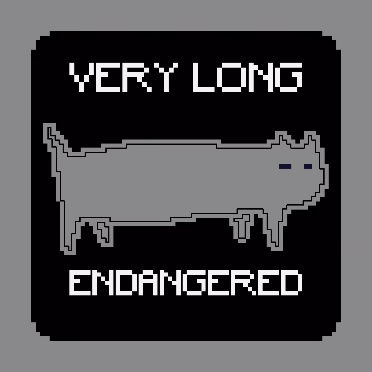 VERY LONG ENDANGERED CAT #8