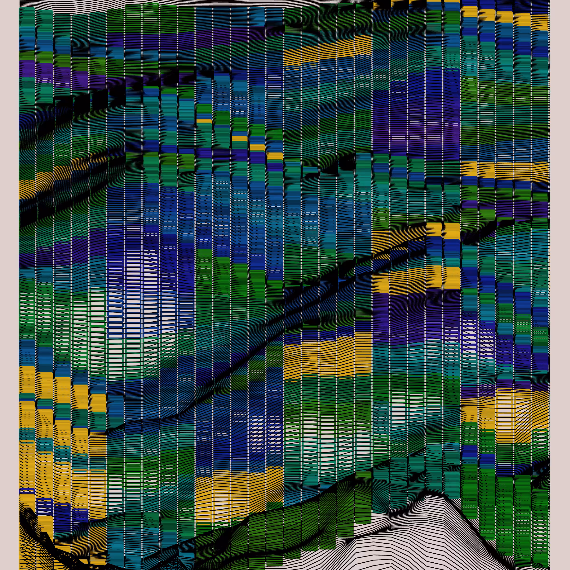 Rainbow mountains #31