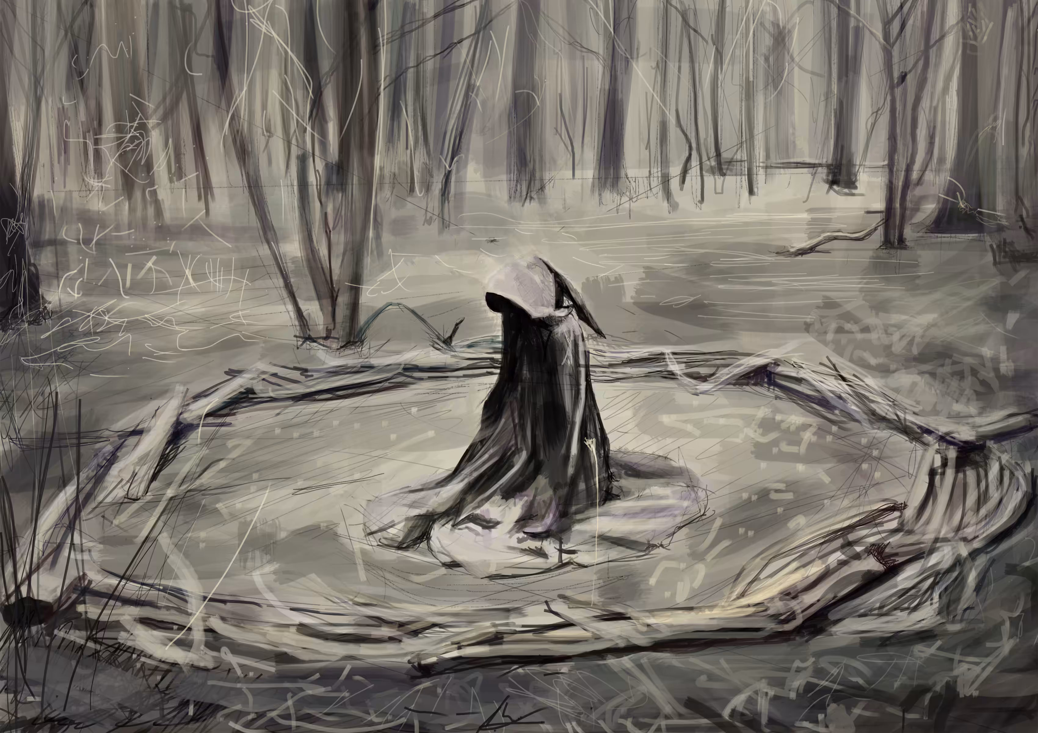 When the trees whisper...