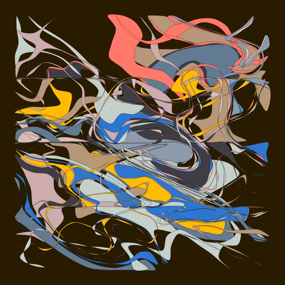 Geometric colorful shapes 3 #126