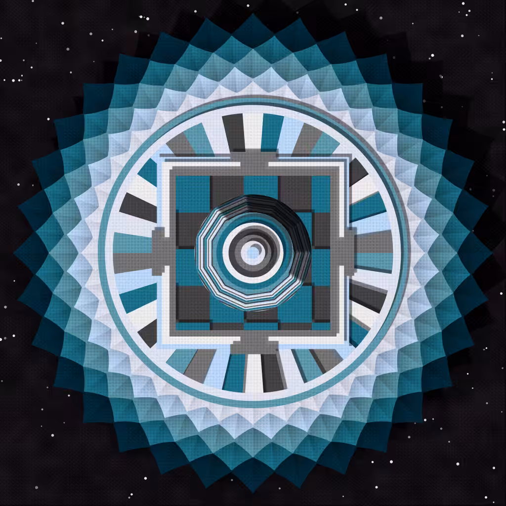 Paper Mandala #68