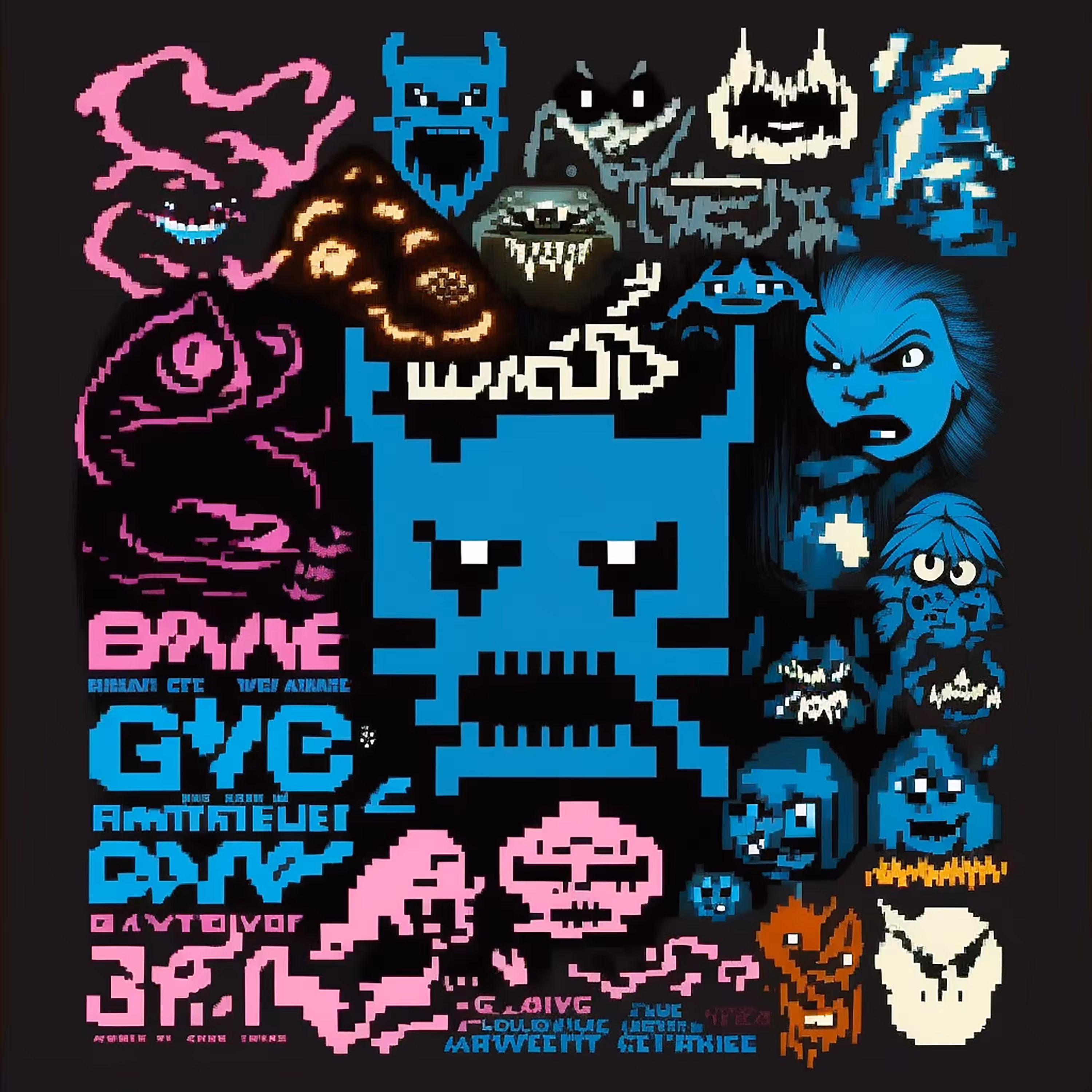 Pixel Game Posters #133