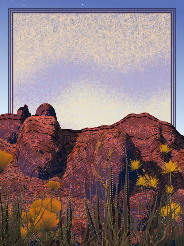 Desert Sun Rising #18