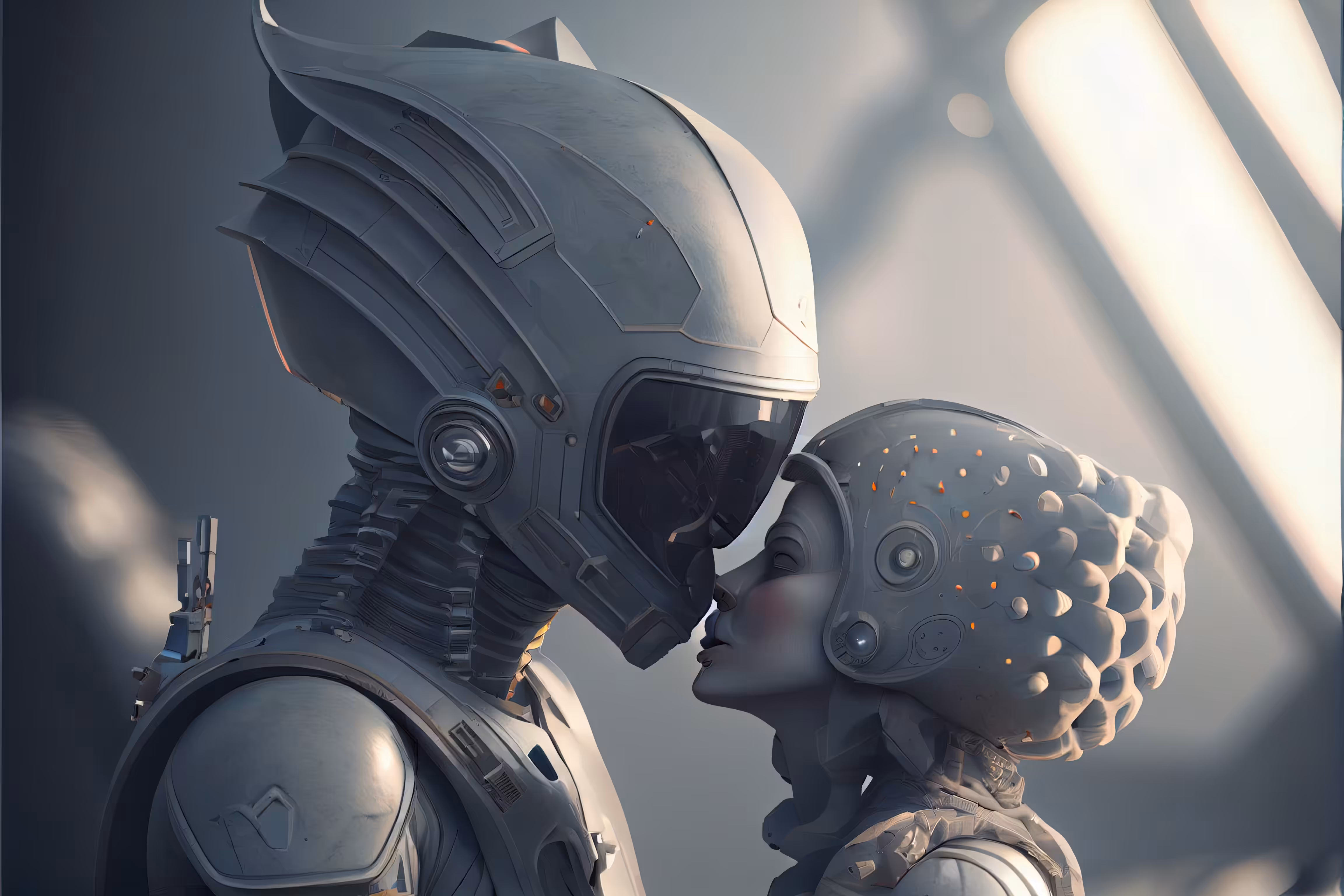 Spatial Kiss II