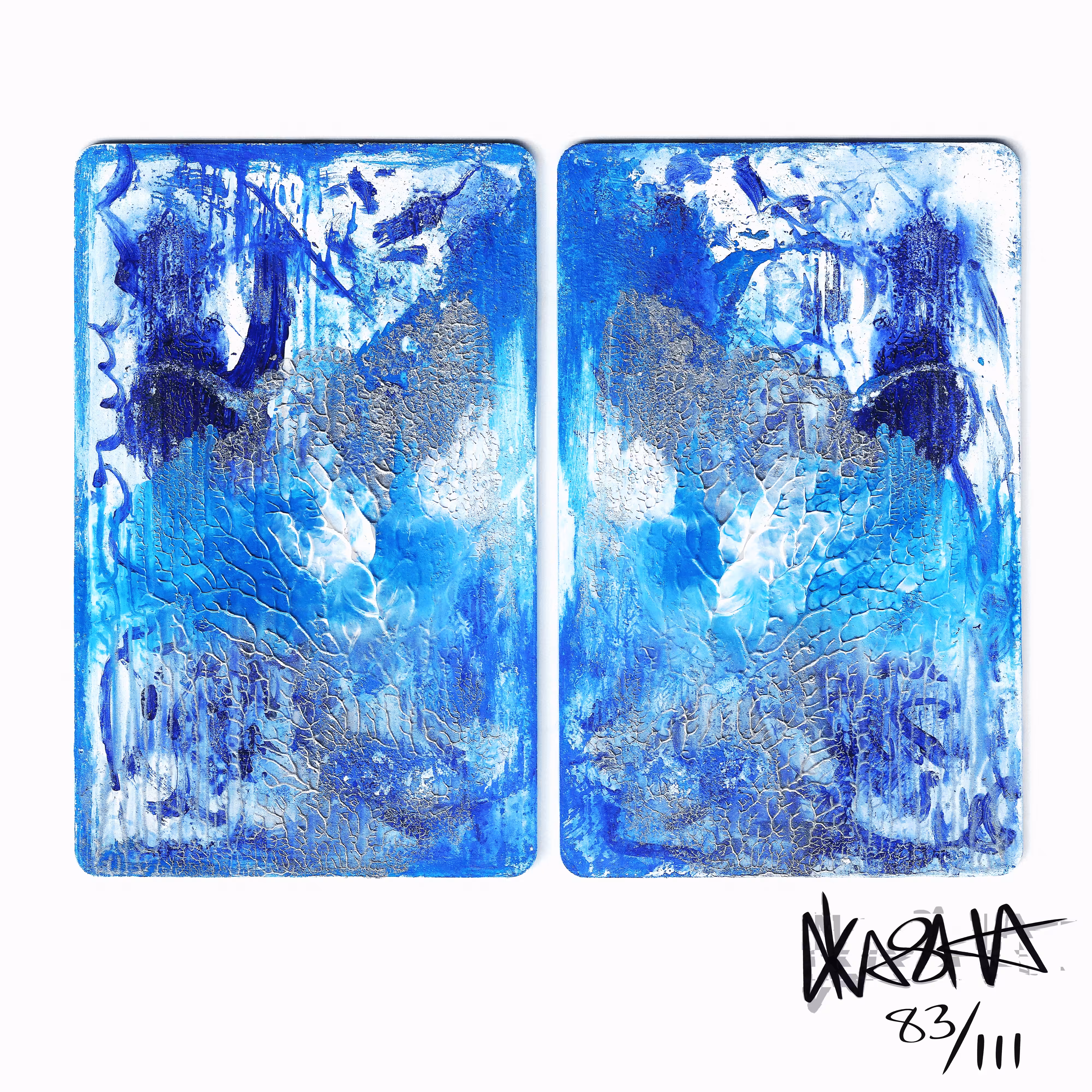 Micro Diptych: She is Here