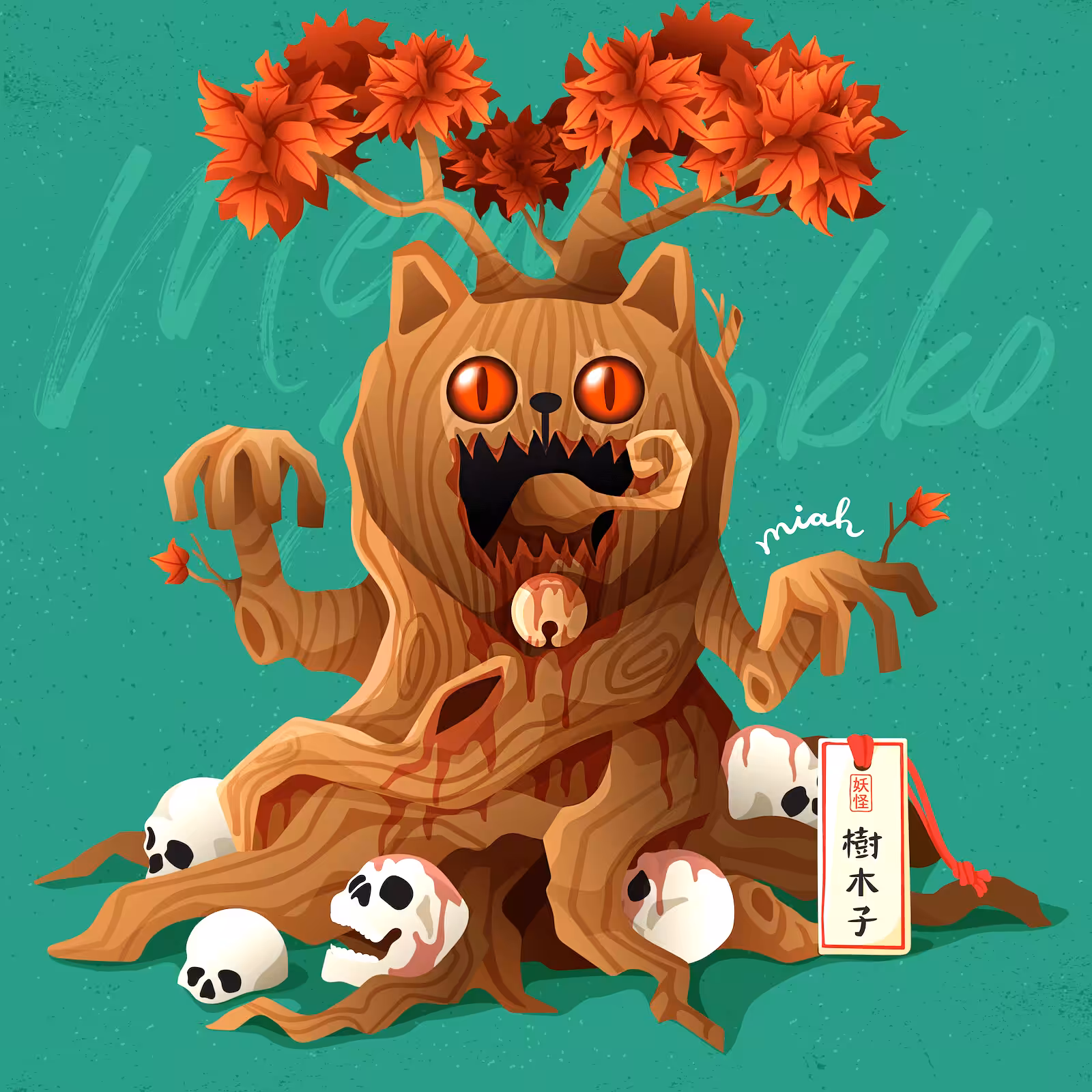 Manekineko x Yokai : Meow Jubokko