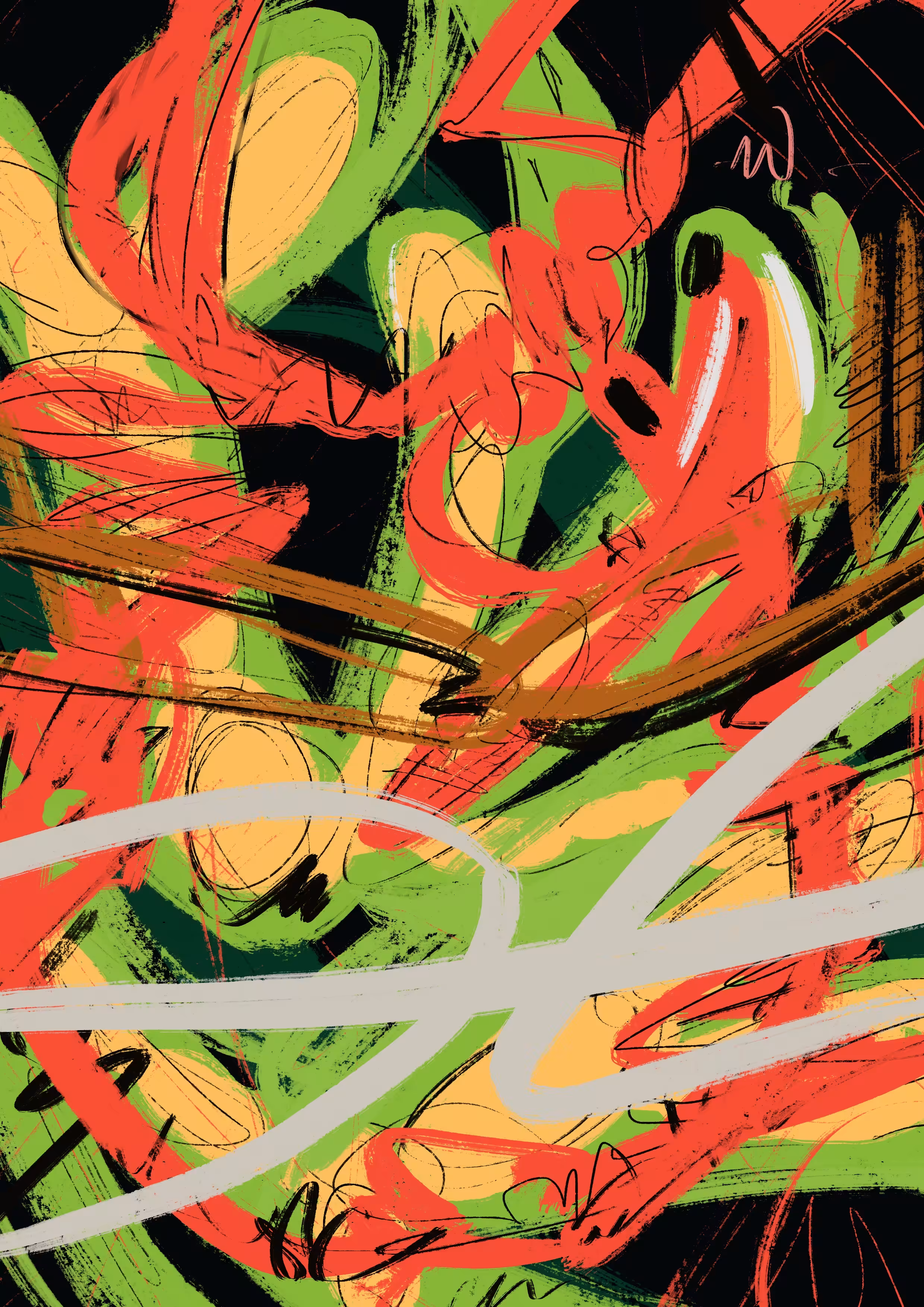 Abstract Raphael