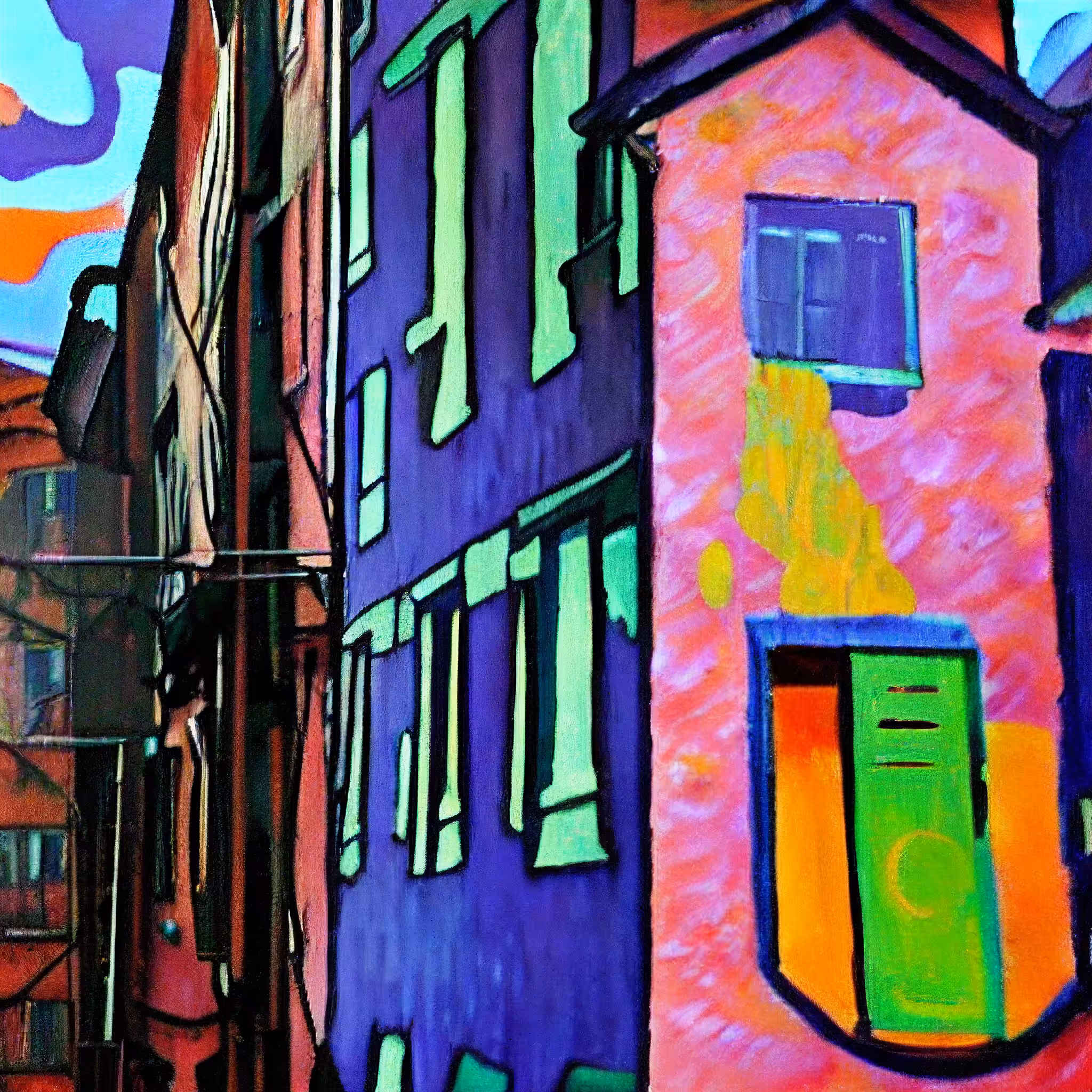 Alley Houses