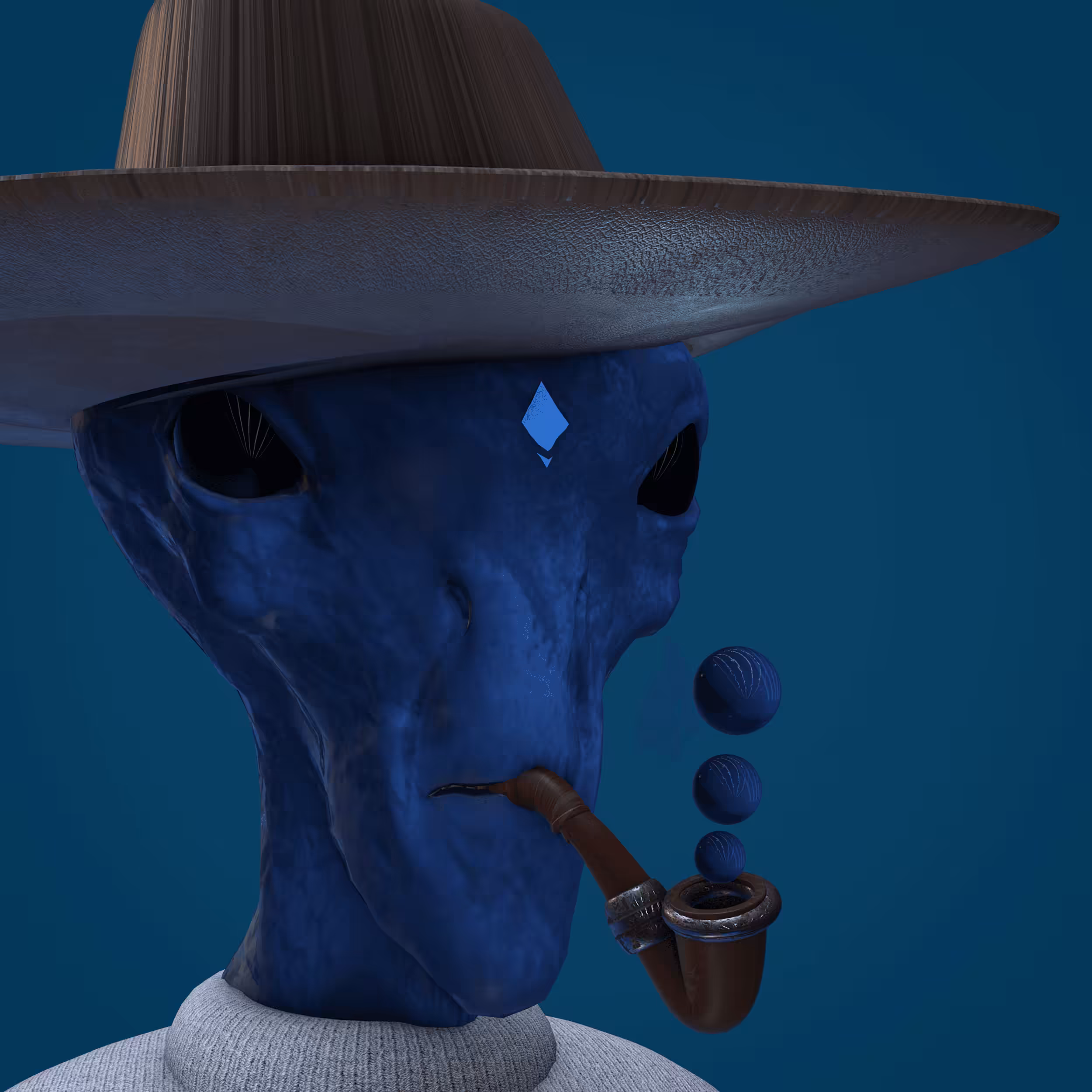 CryptoAvatar3D-041-EthAlien