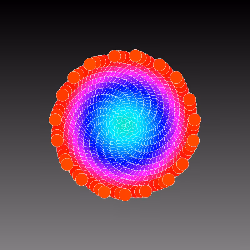 RAINBOW FLOWERS #6