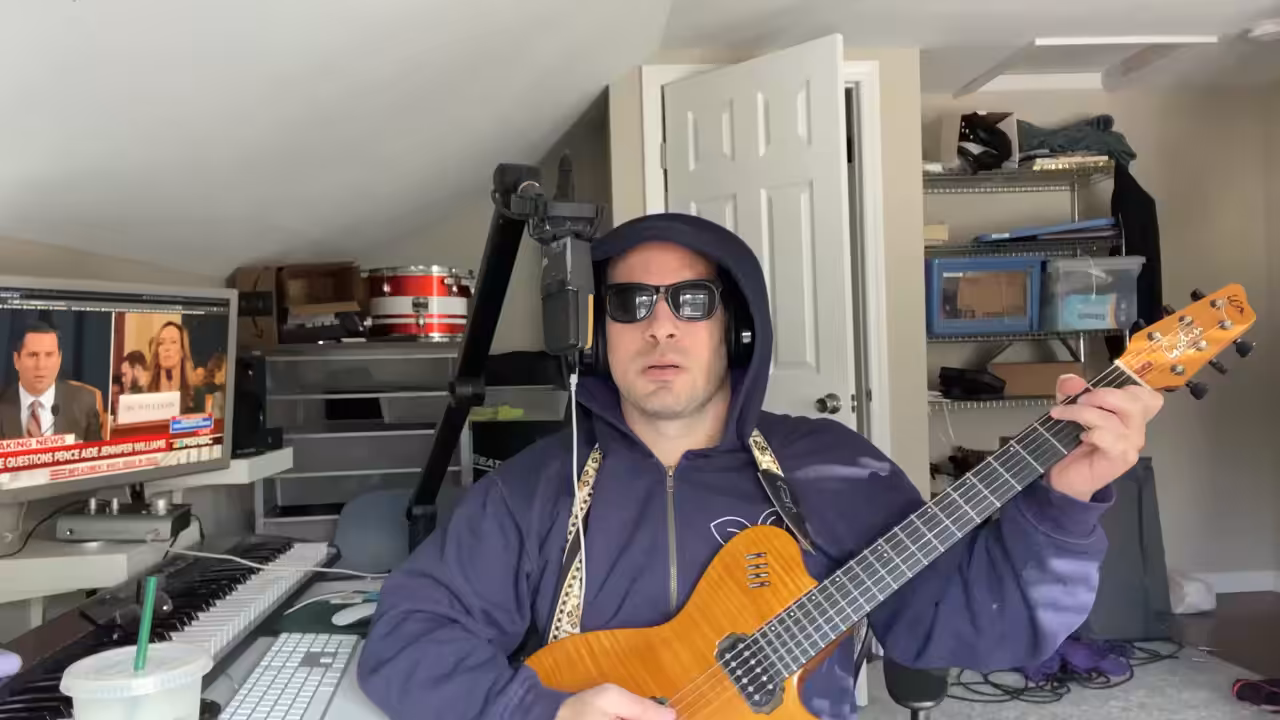 Song A Day: Watching Impeachment Testimony and Working On Song