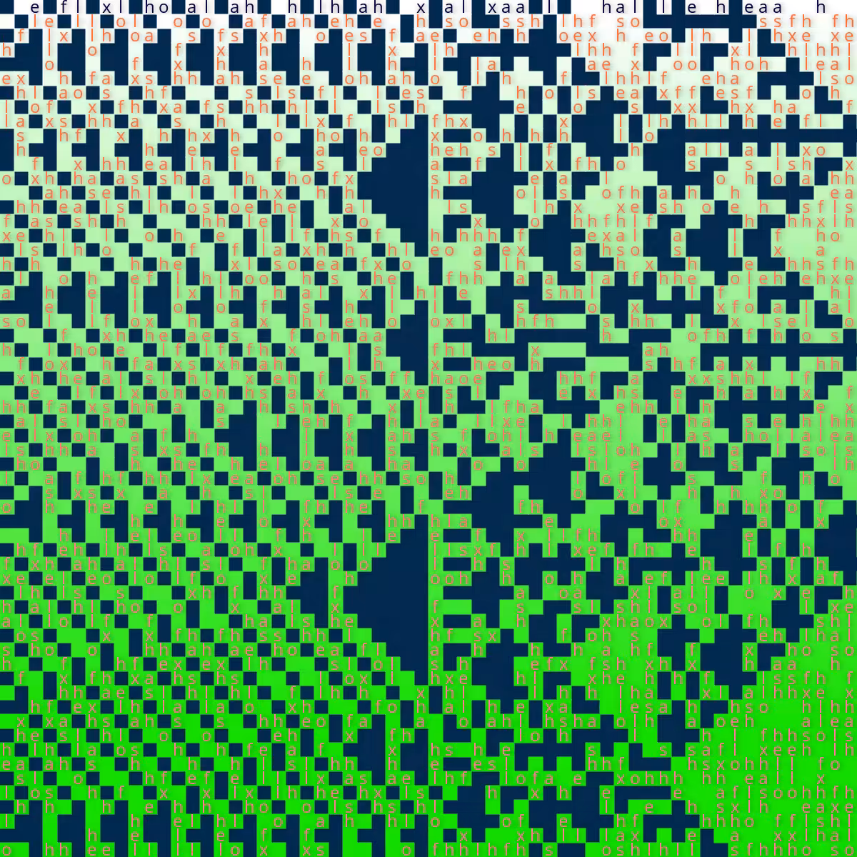 Textual Automata Machinery #23