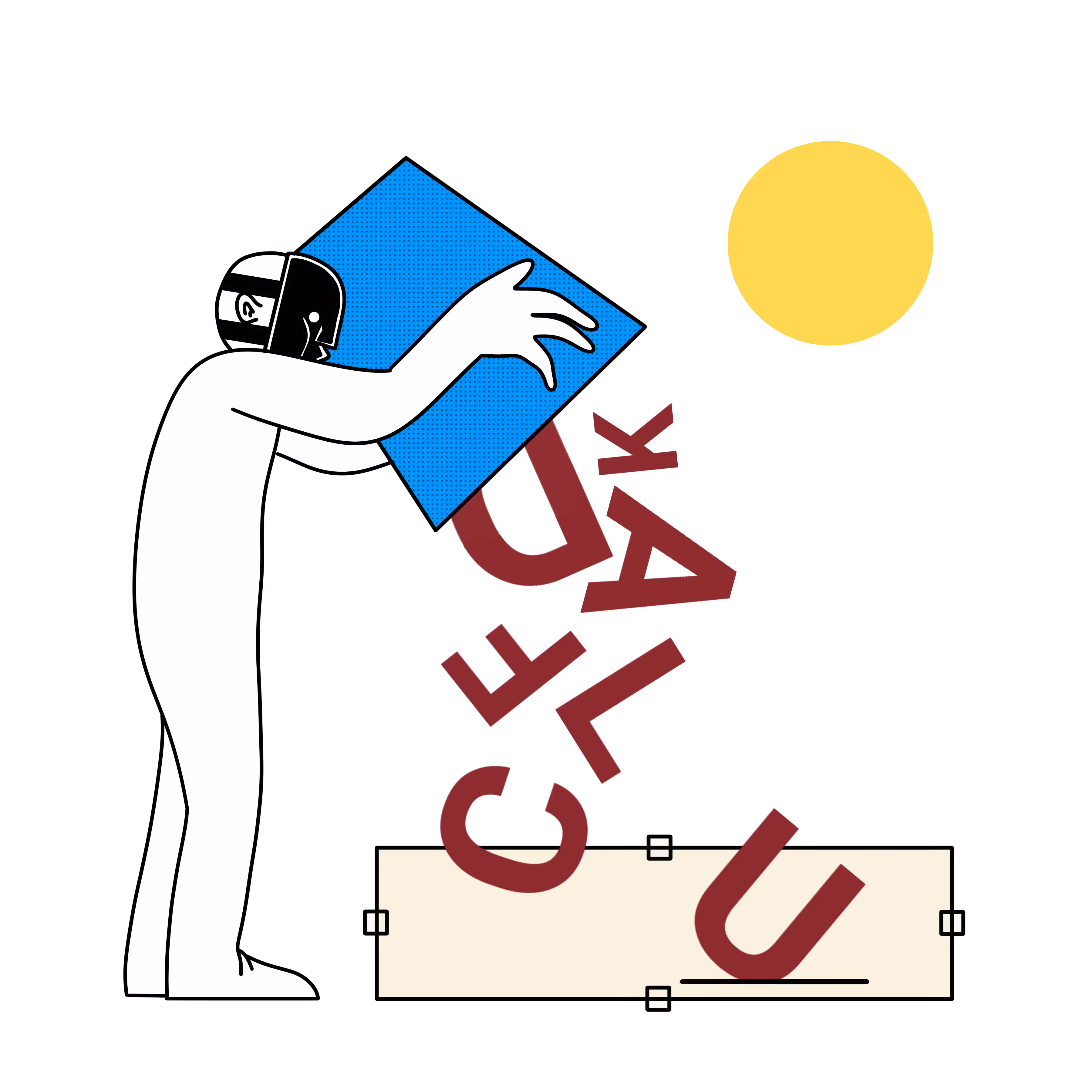 text here