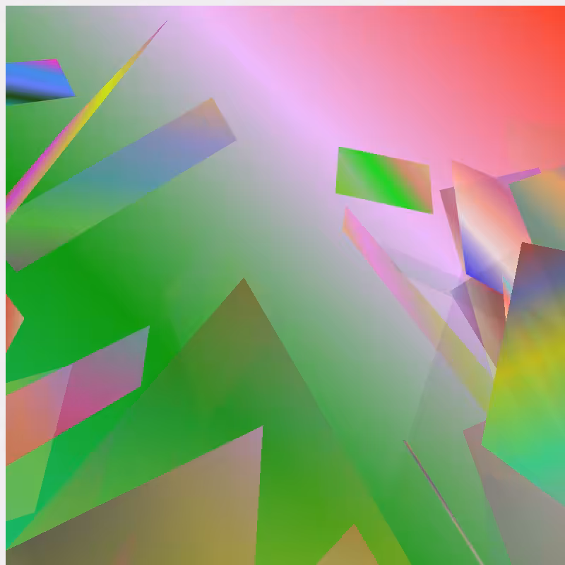 random divs with gradient and perspective #24