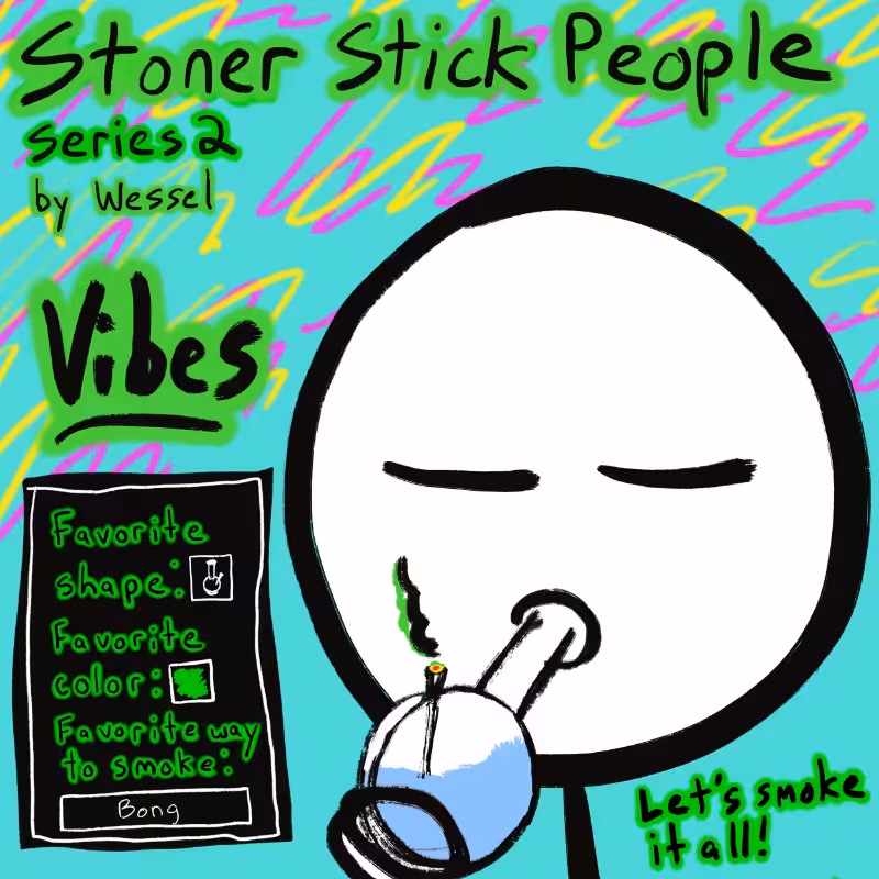 Stoner Stick People Series 2 #12