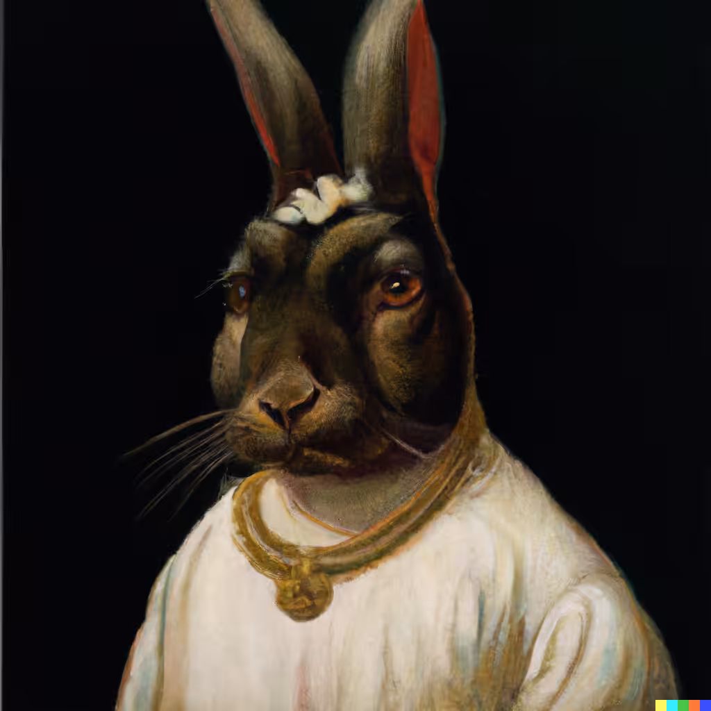 Bunny Portrait #10