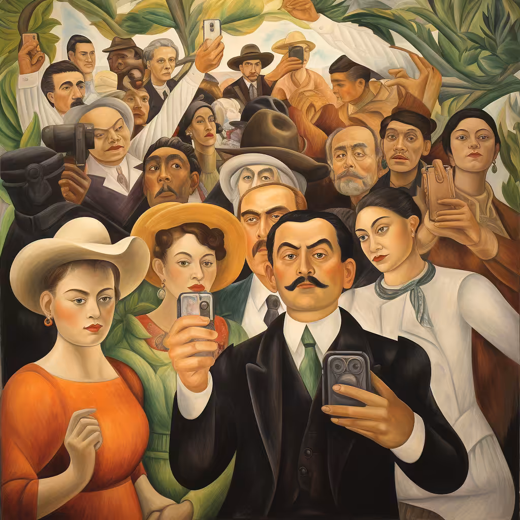 Group Selfie 1920's