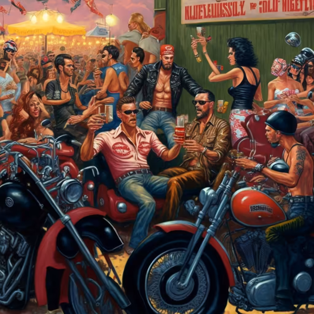 Biker Party. 1968