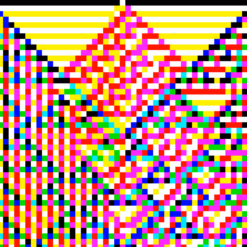 RGB Elementary Cellular Automaton #359